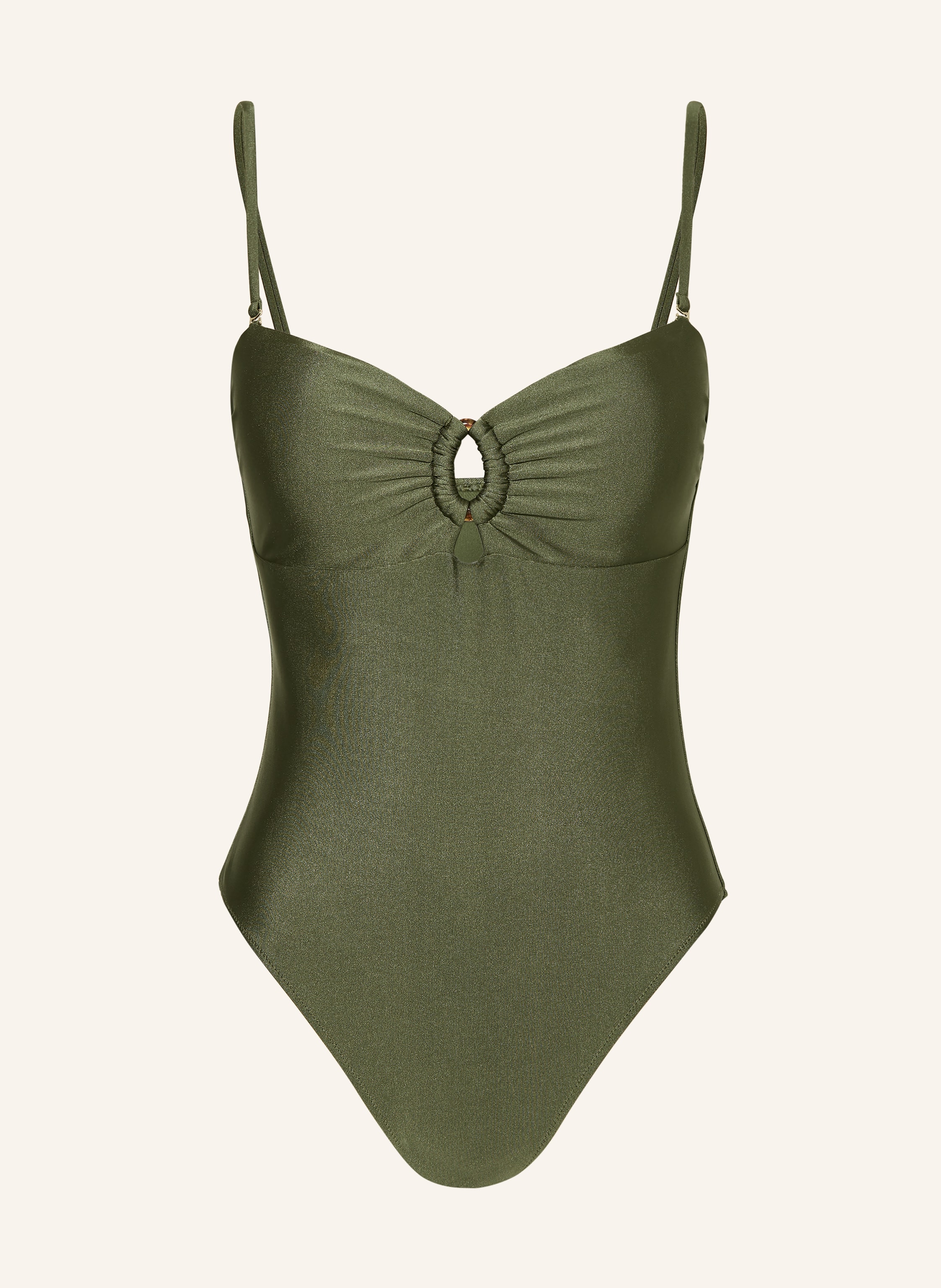 MRS & HUGS Bandeau-Badeanzug mit Cut-outs
