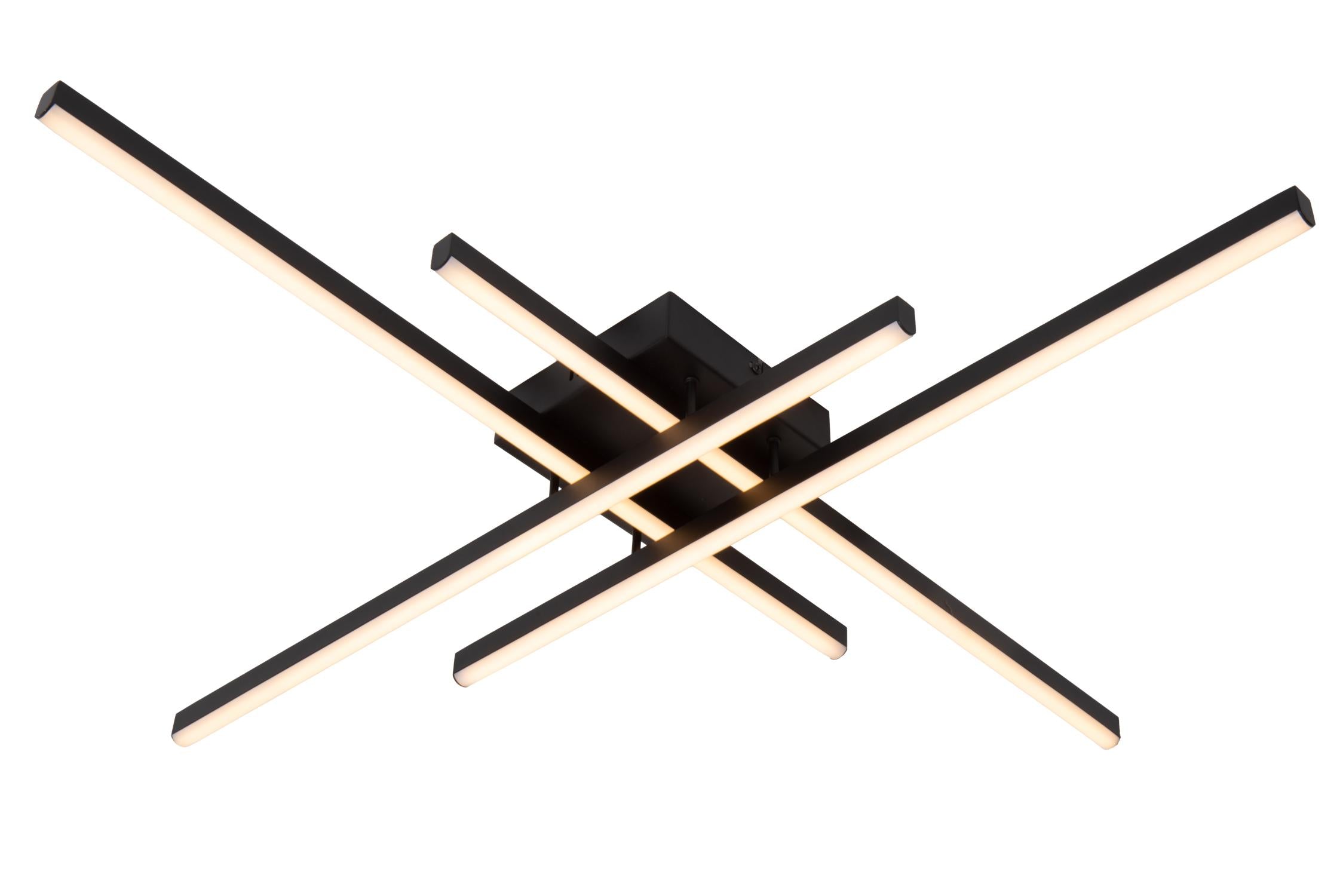 Lucide NOVAK Plafonnière - Zwart