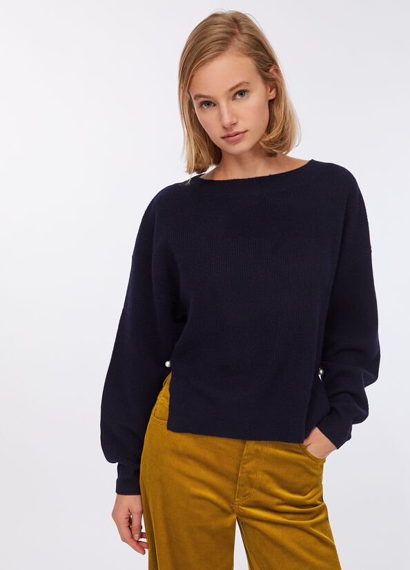Maglia in lana e cashmere