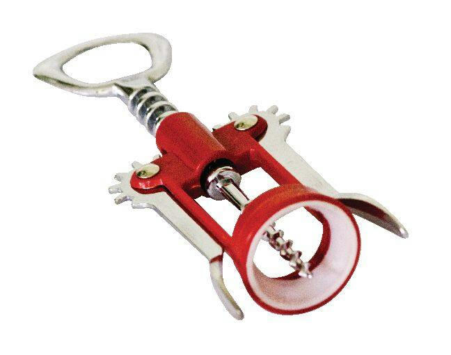 Chrome Wing-Style Corkscrew