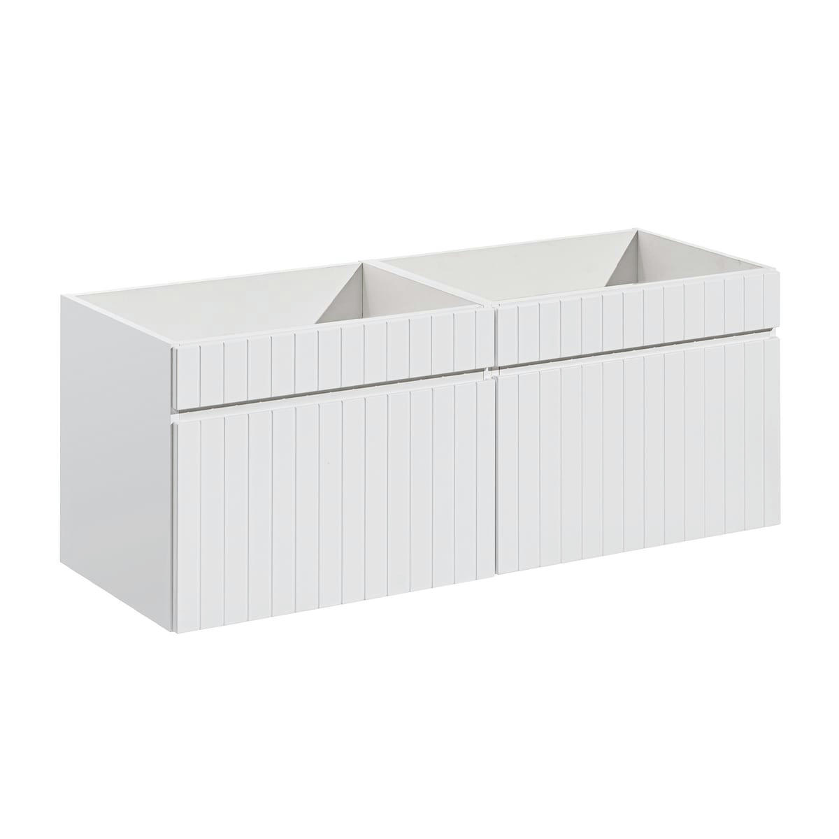 - Meuble sous-vasque 120cm blanc