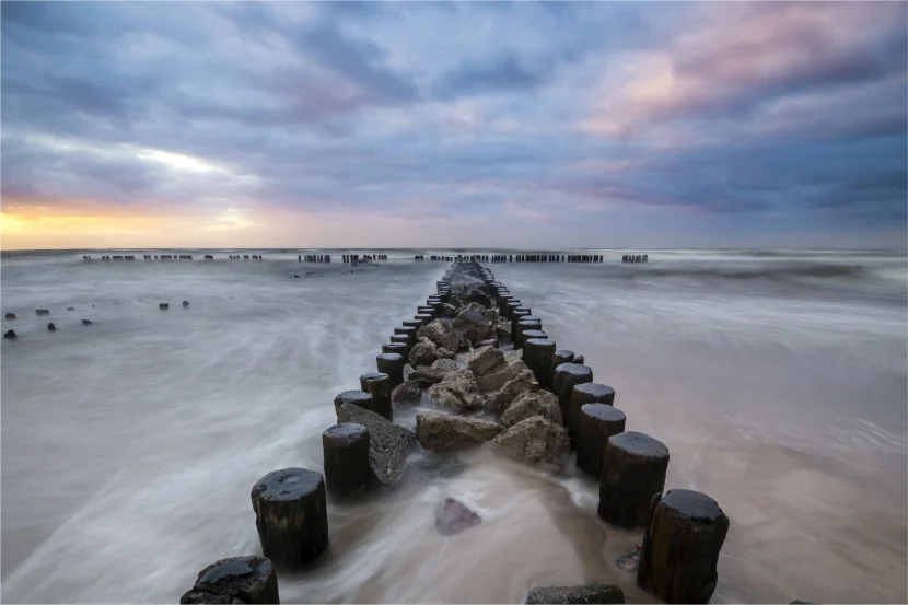 Fototapeta PEJZAŻ Morze Natura Efekt 3D 90x60cm