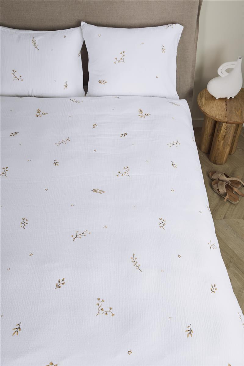 Beddinghouse Evi dekbedovertrek - 200x200 220 - Naturel