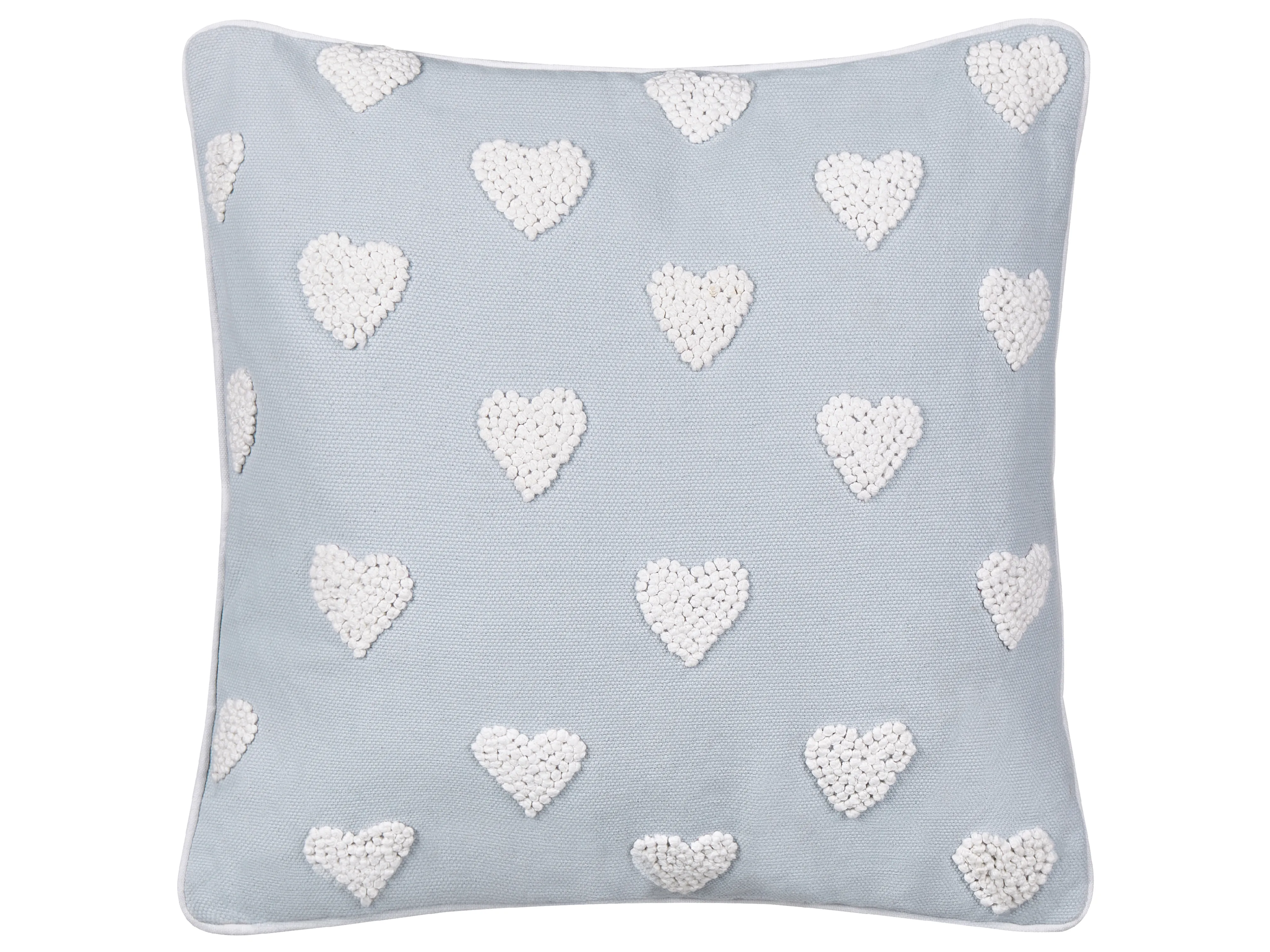 Throw Cushion GAZANIA Cotton 45 x 45 cm Light Grey