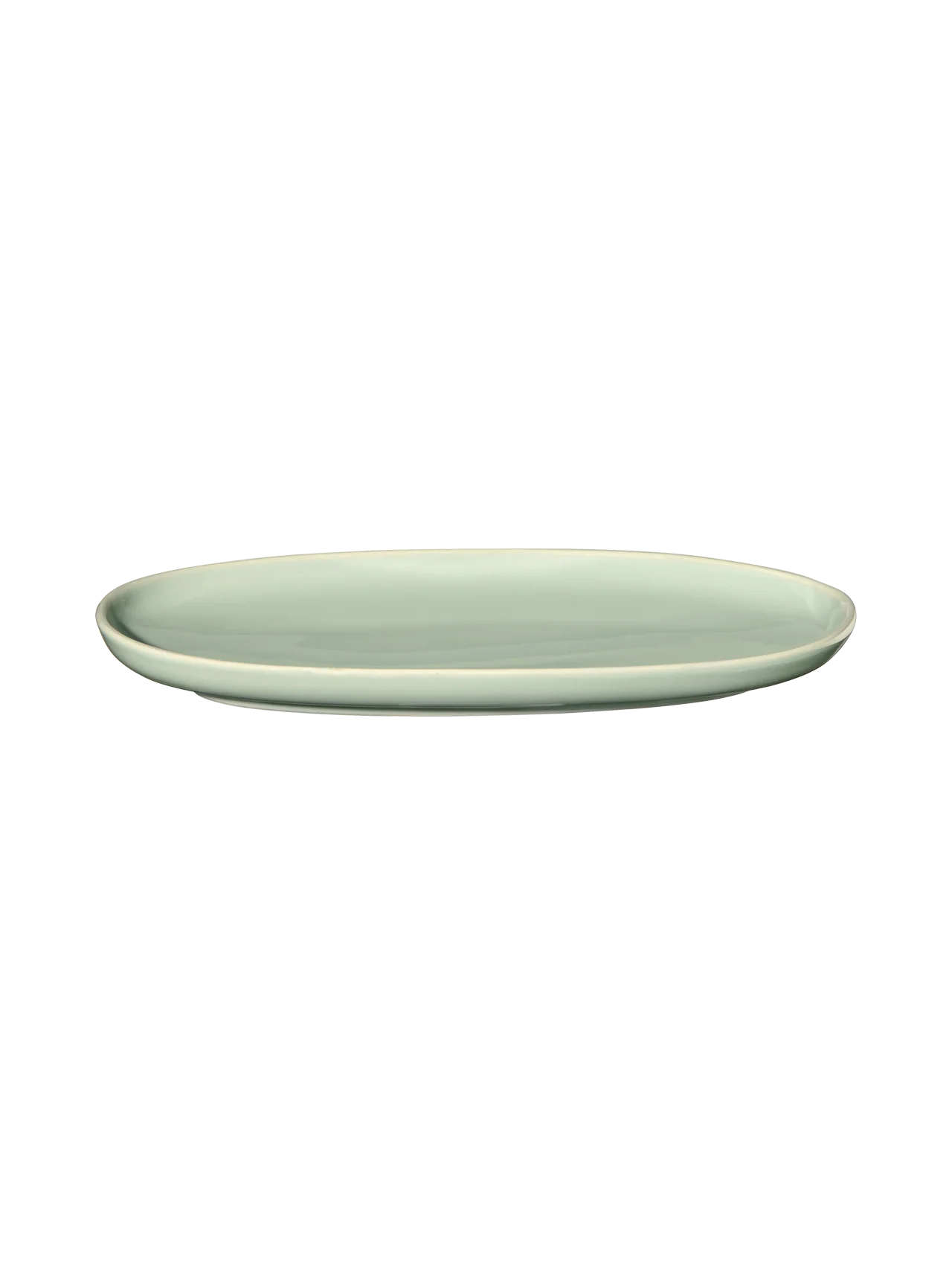 aperitifteller, oval, herb