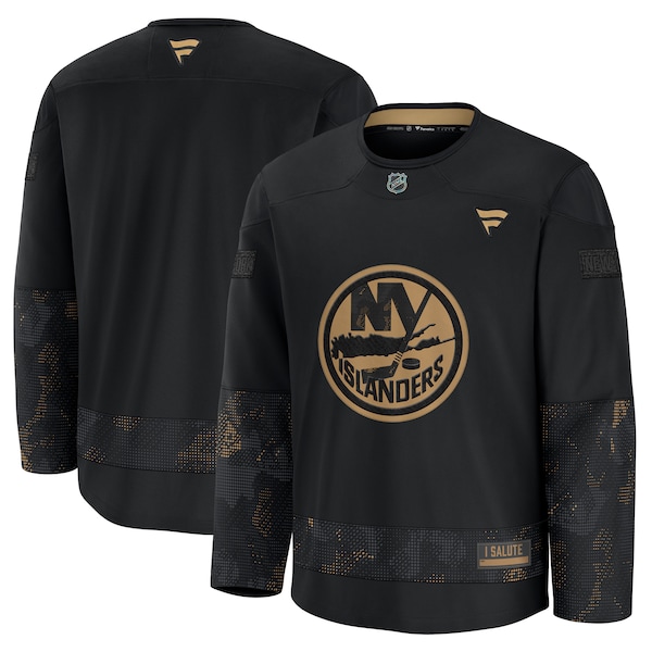 New York Islanders  2024 Military Appreciation Practice Jersey - Black