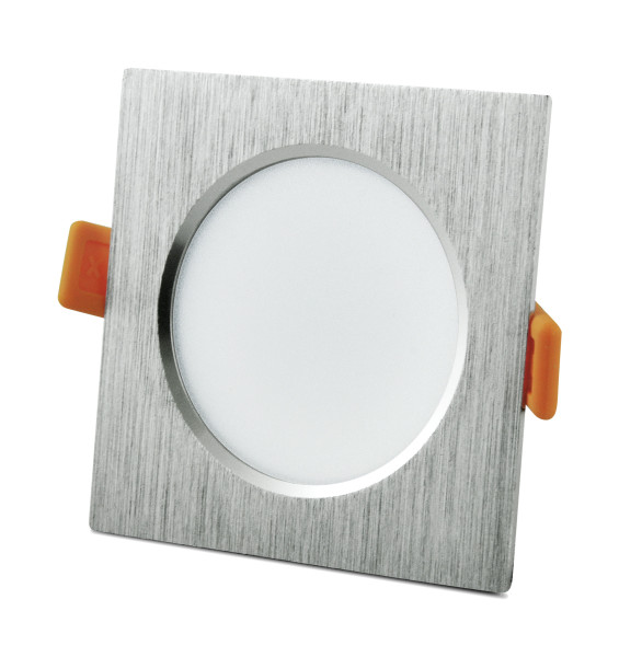 Oprawa wpuszczana VENUSsrebrno-biała LED 7W 3000K 560lm IP20 Polux