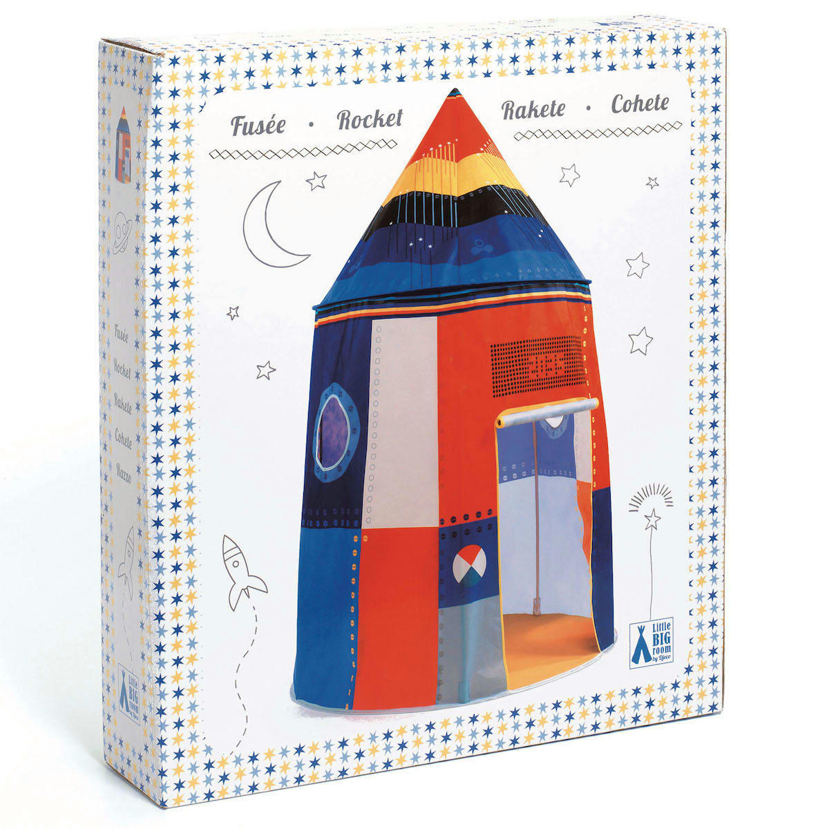 - Tente fusée CACHE-CACHE Djeco