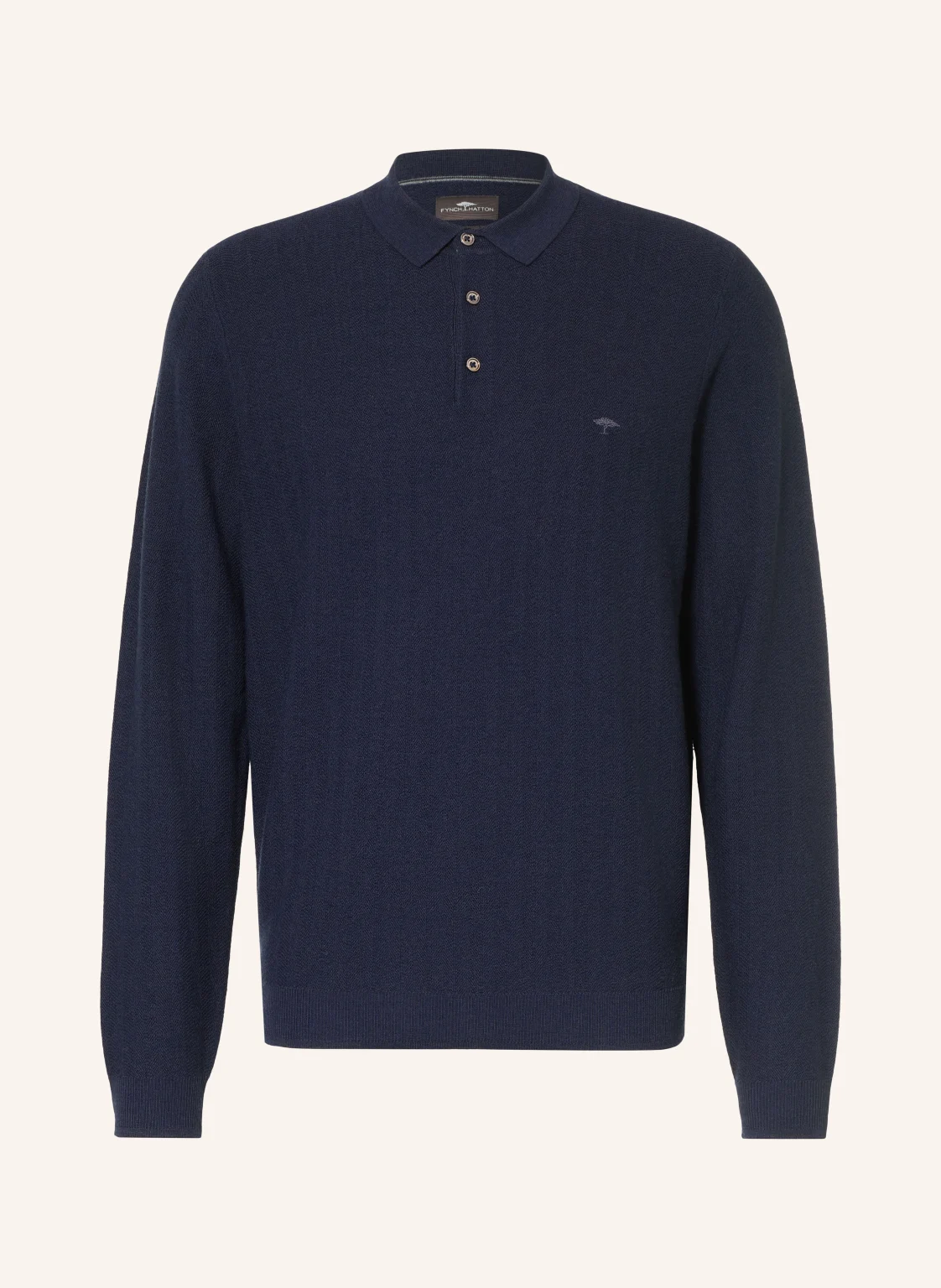 FYNCH-HATTON Strick-Poloshirt