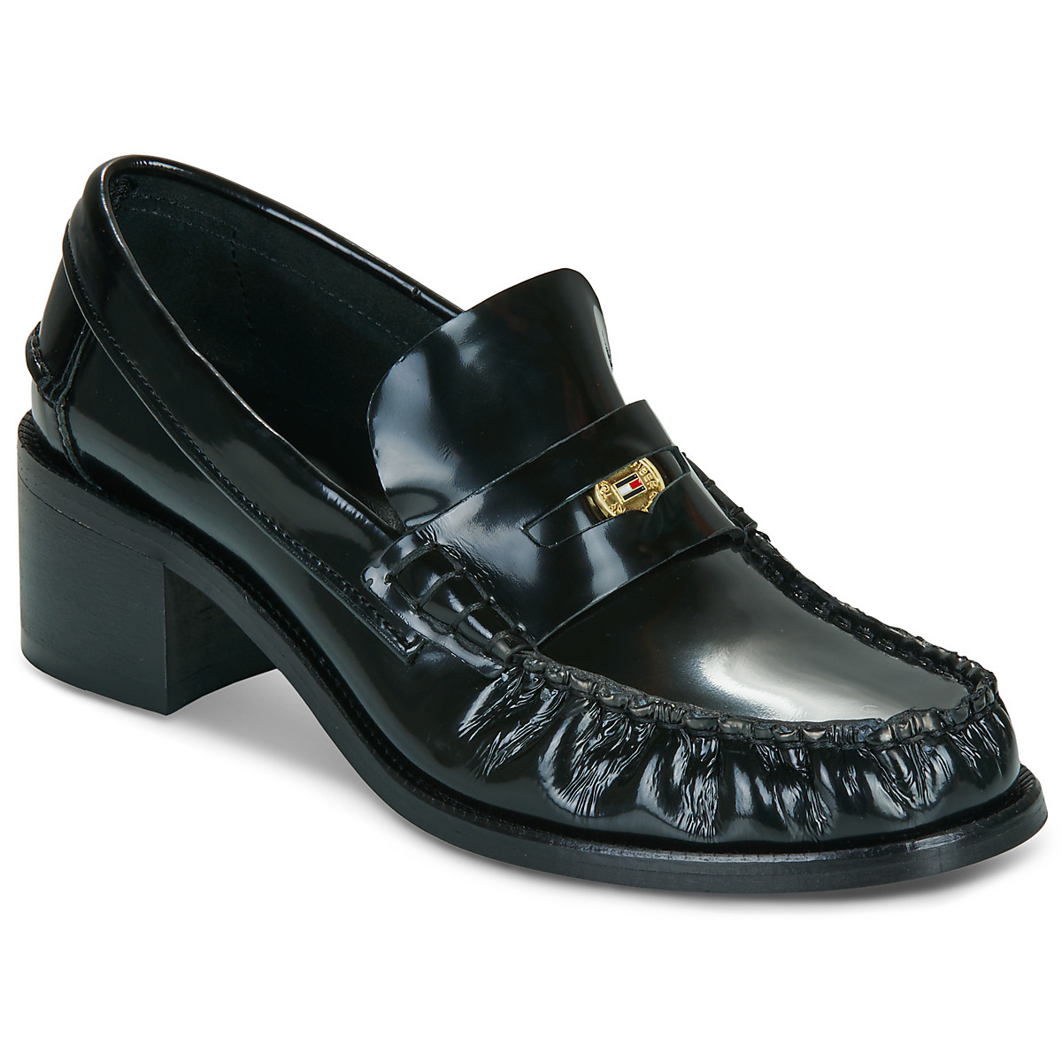 Tommy Hilfiger - HILFIGER PENNY HL ABRASIVATO - Black