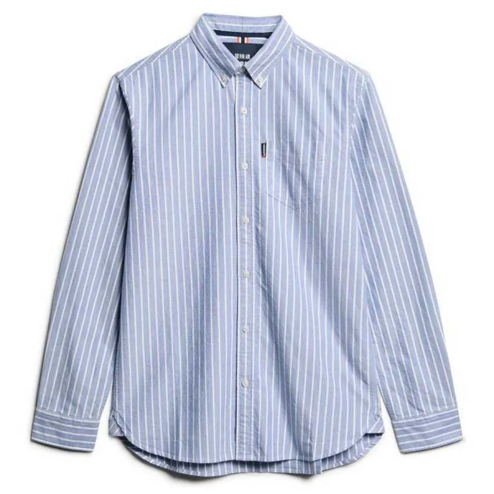 Superdry Essentials Oxford long sleeve shirt