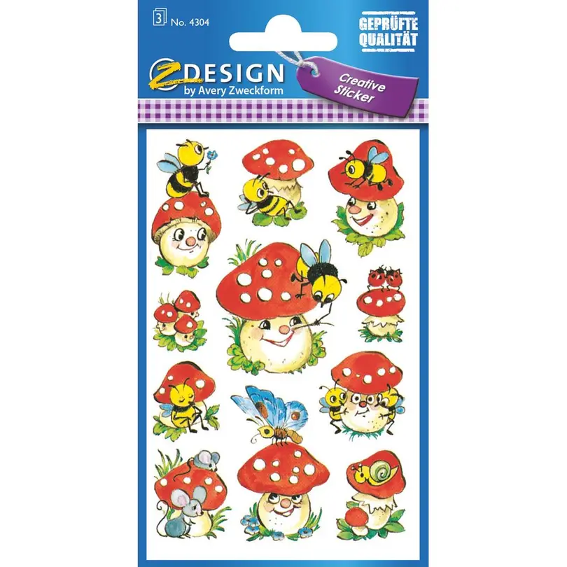 Sticker 3er-Set Kreativ