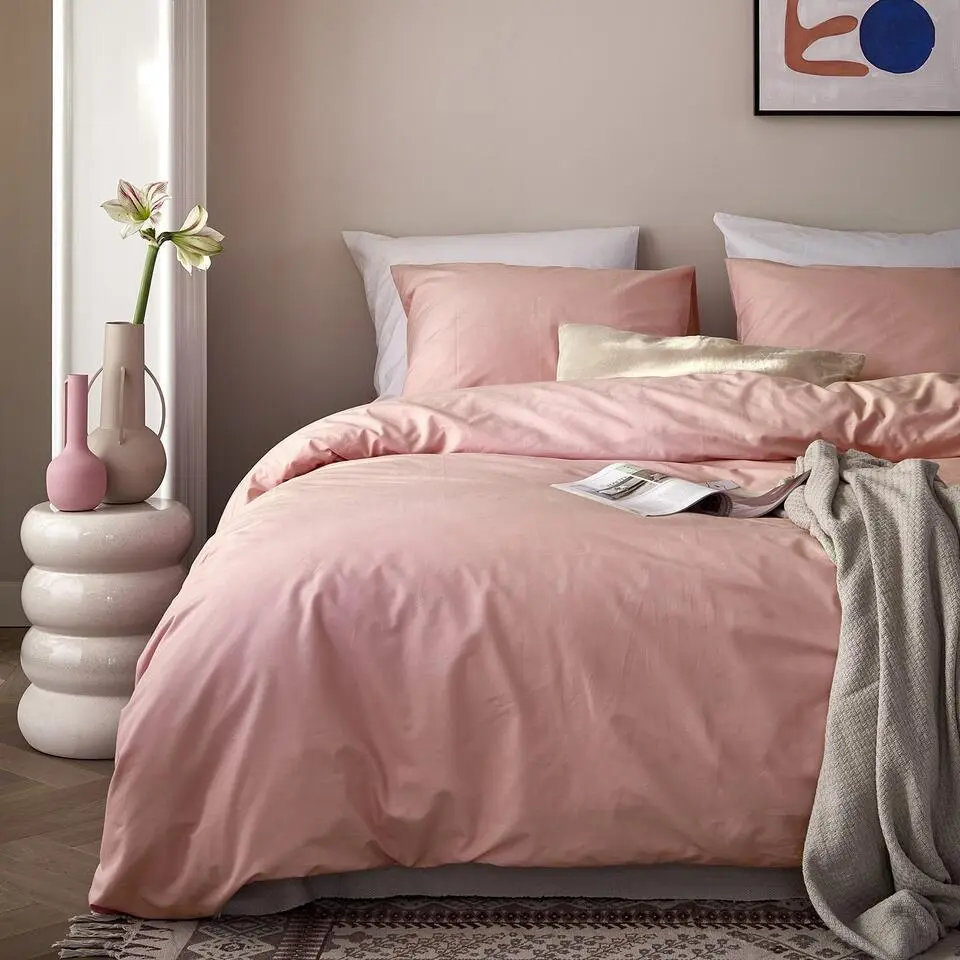 Cinderella Weekend - Dekbedovertrek - Katoen - 240x200/220 cm - Roze