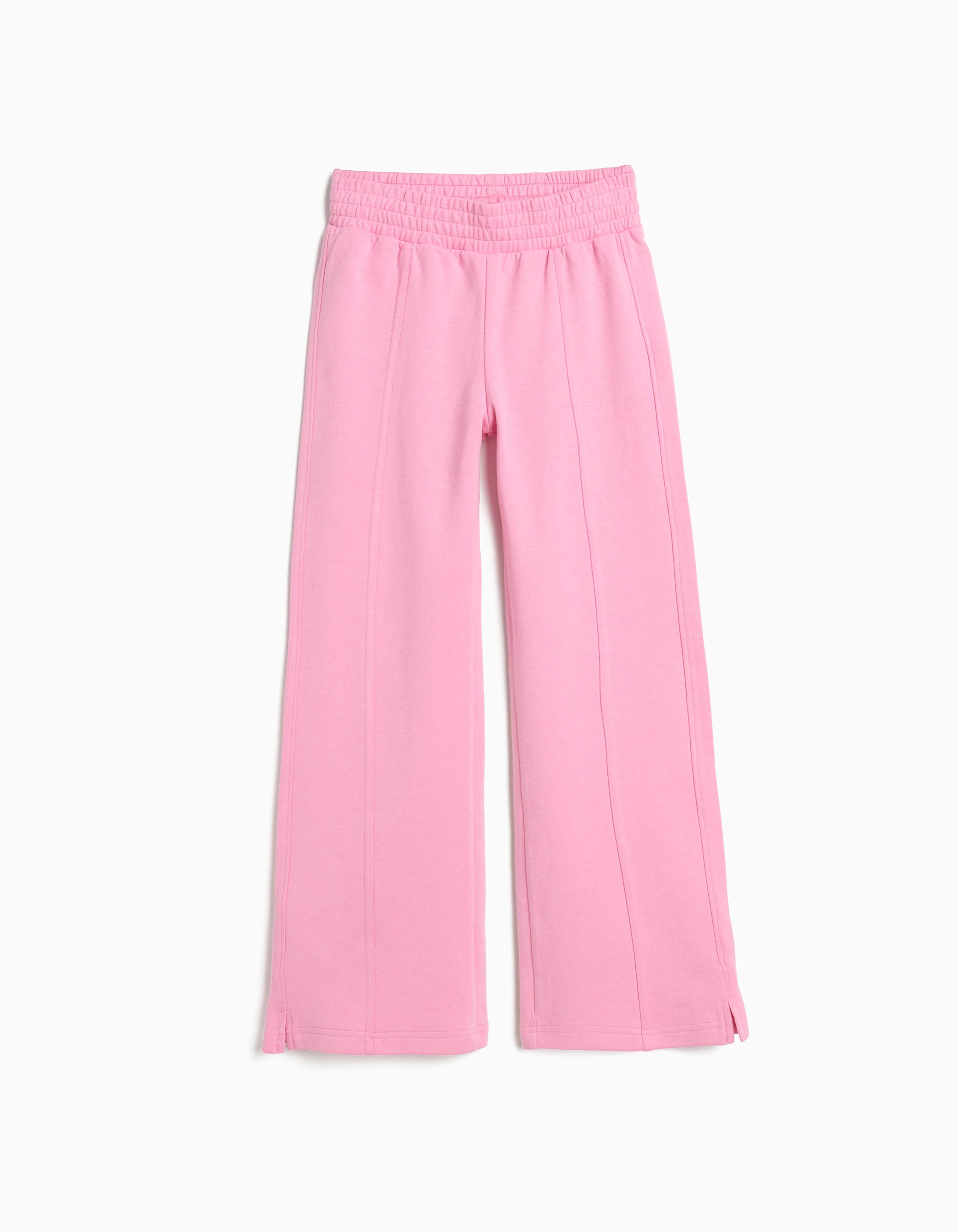 Calças 'Wide Leg', Menina, Rosa