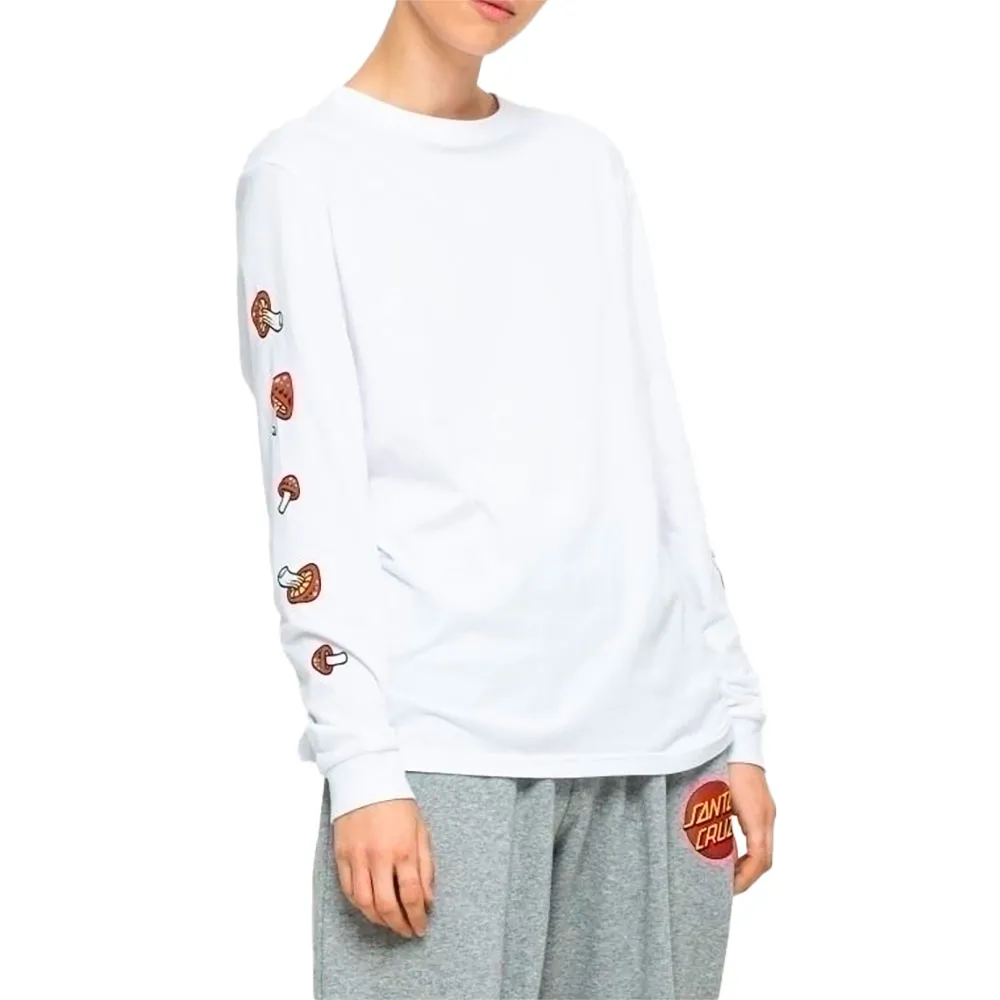 Santa Cruz Mushroom monarch dot long sleeve T-shirt