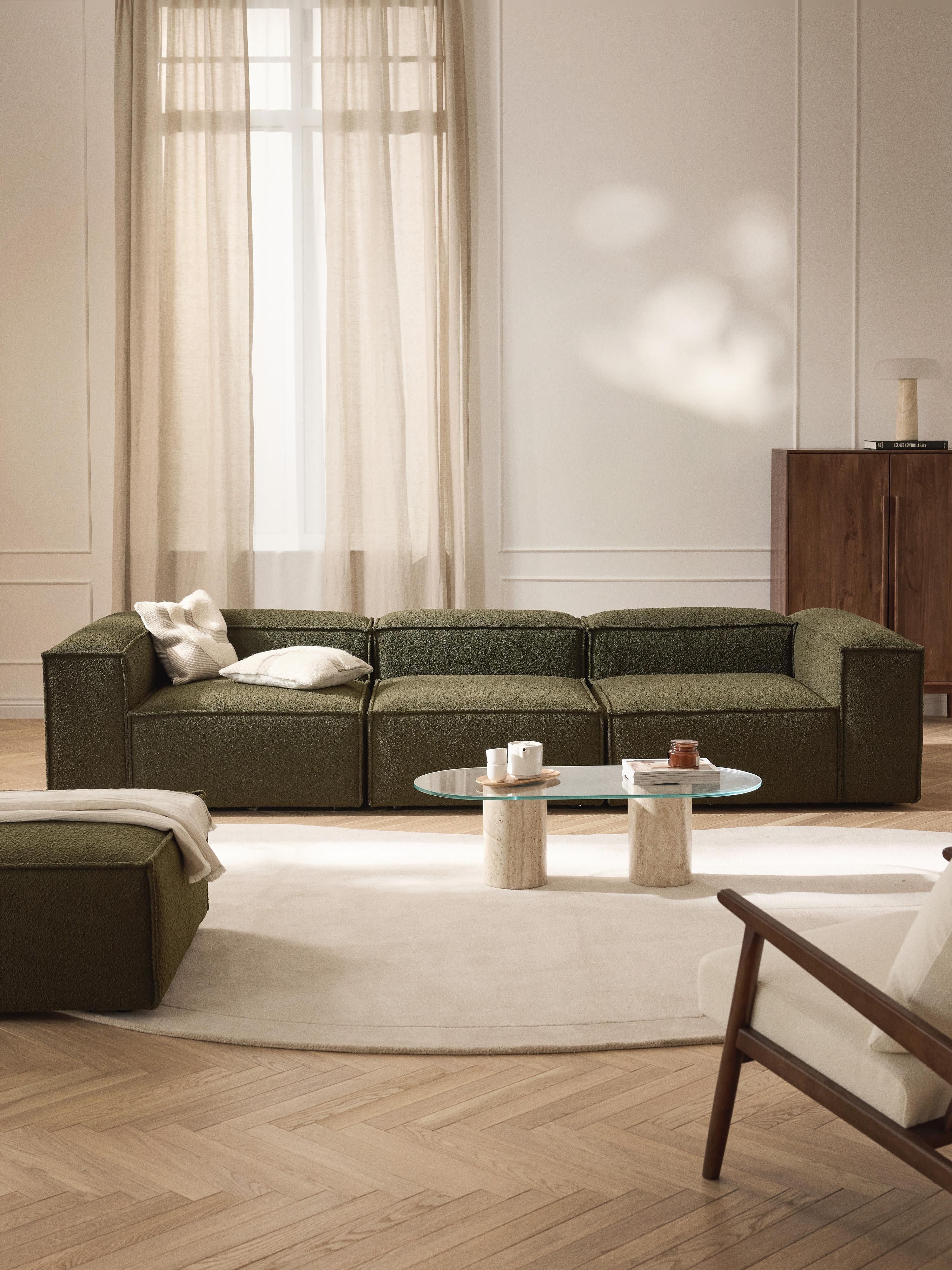 Modulares Sofa Lennon (4-Sitzer) aus Bouclé