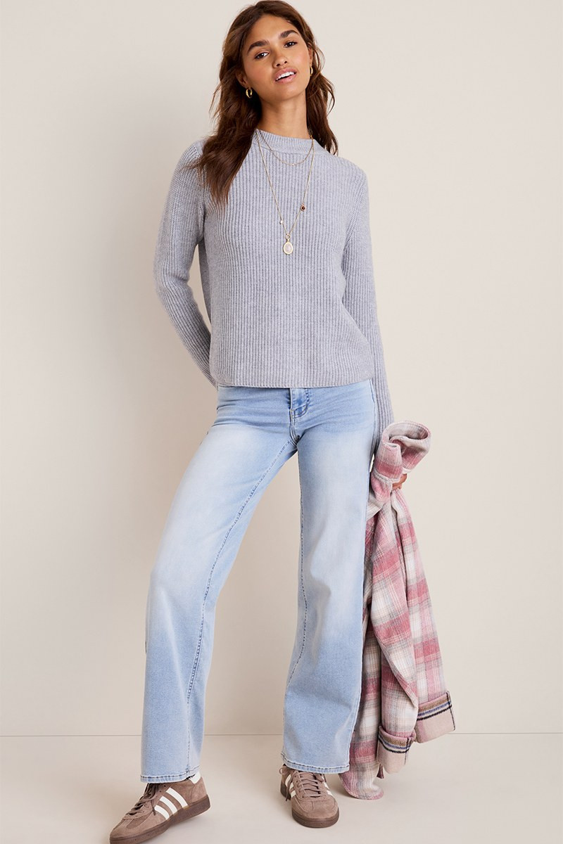 Mona Tie Back Pullover Sweater