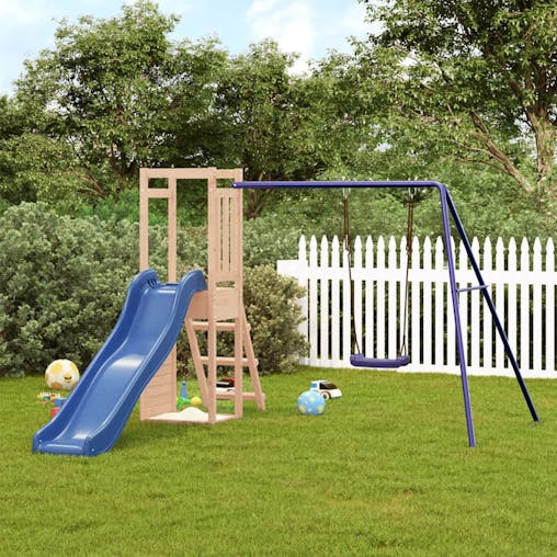 NNEVL Outdoor Playset Solid Wood Pine