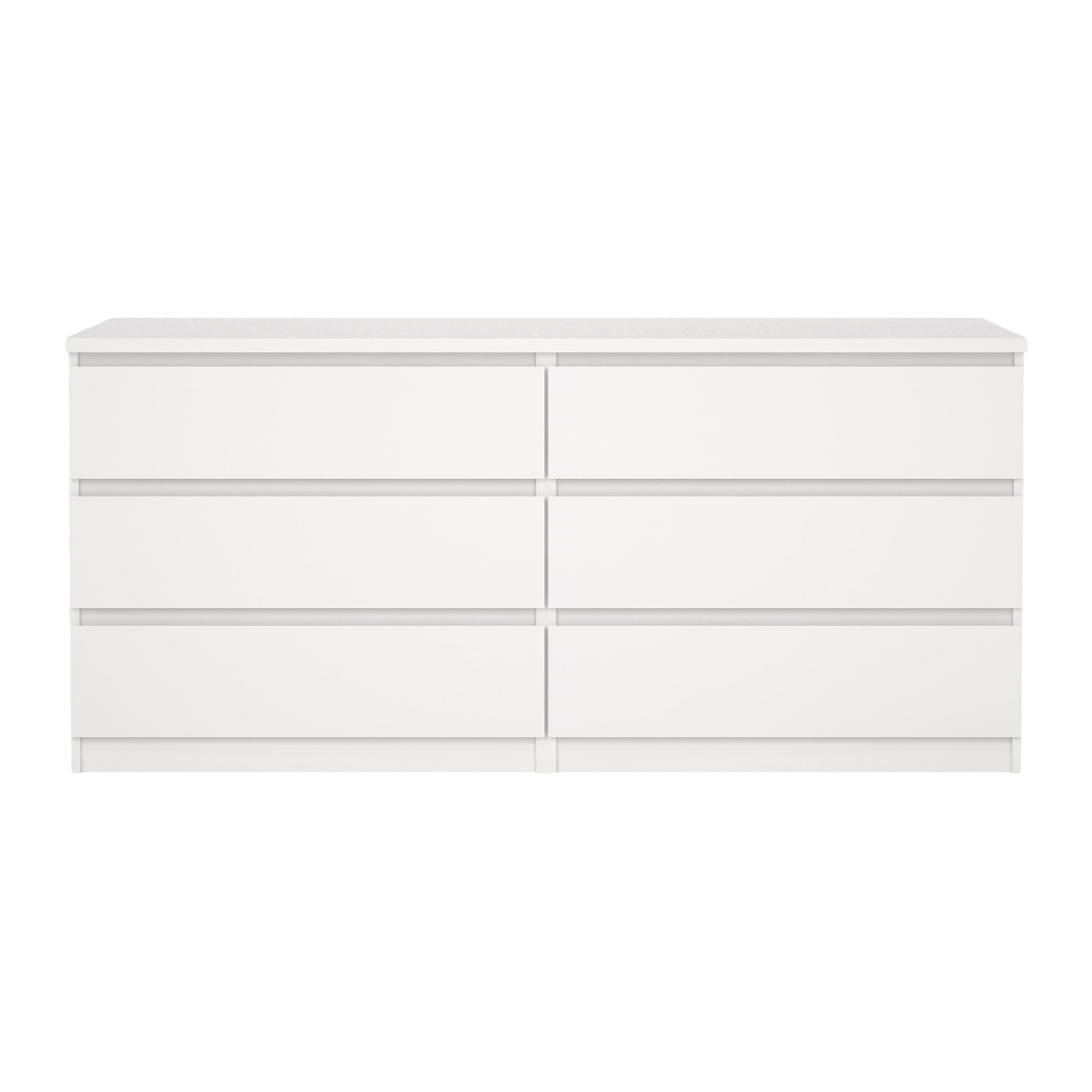 by fonQ basic Slide Ladekast - 6 lades - Wit