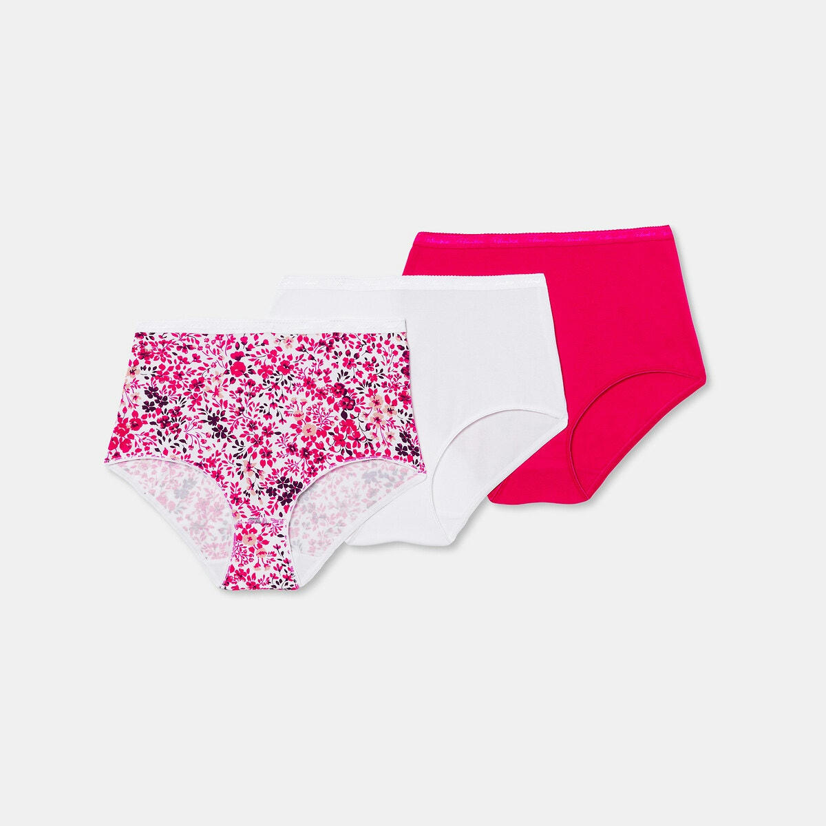Lot de 2 + 1 gratuite culottes maxi en coton bio