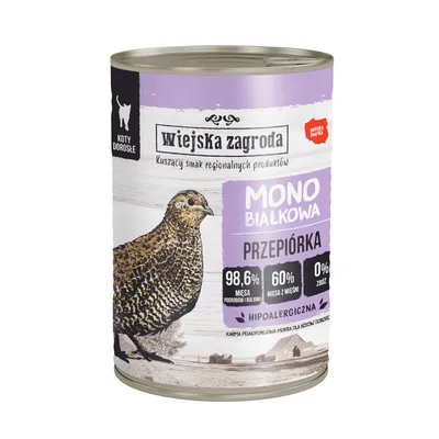Wiejska Zagroda Cat Monoprotein 12 x 400 g