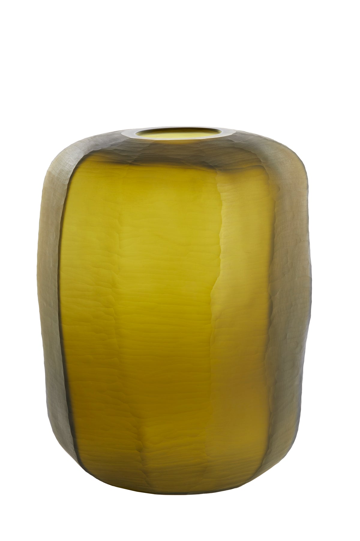 Light & Living vaas PACENGO - Ø33x42cm - geel