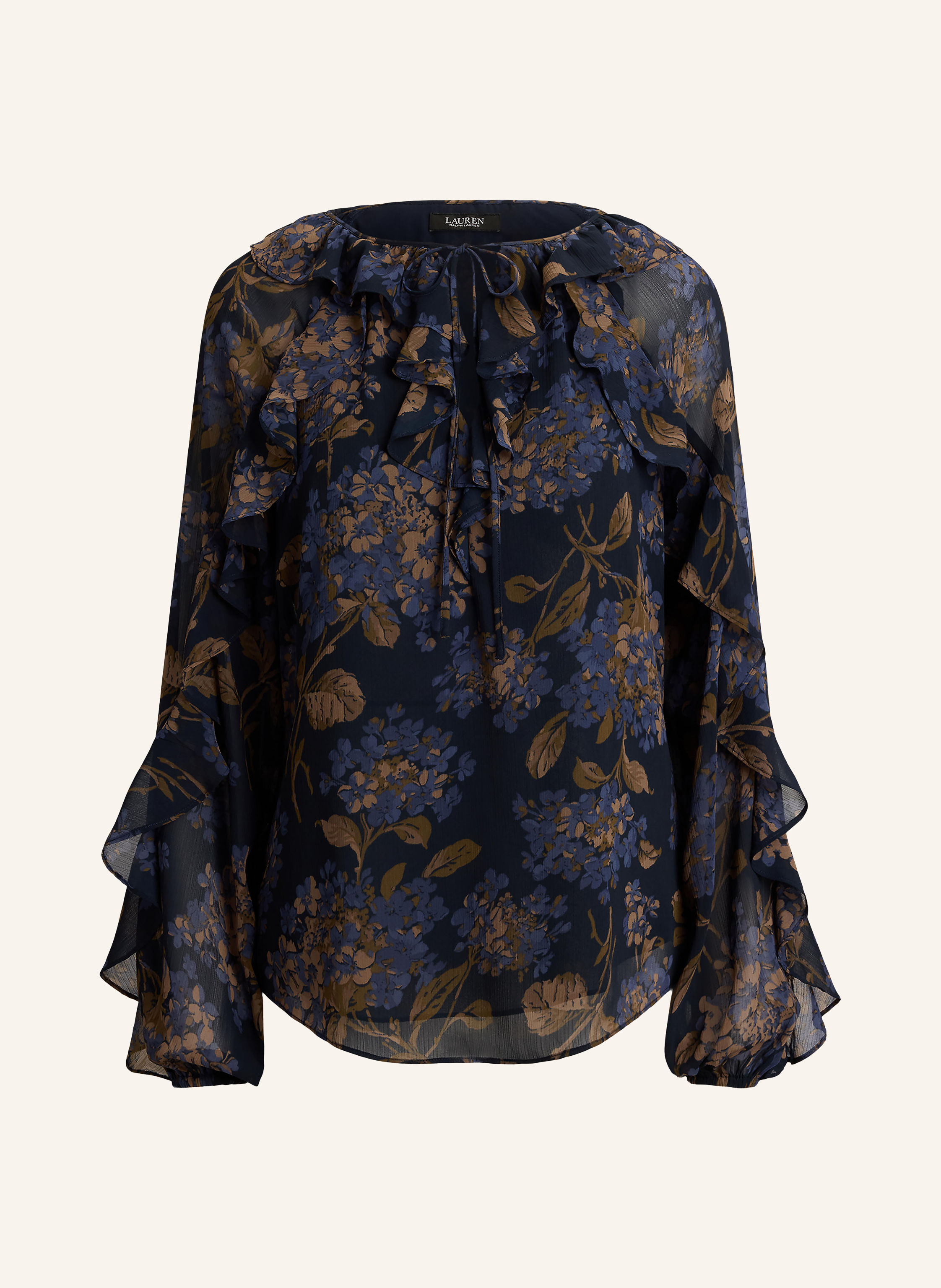 LAUREN RALPH LAUREN Blusenshirt mit Volants