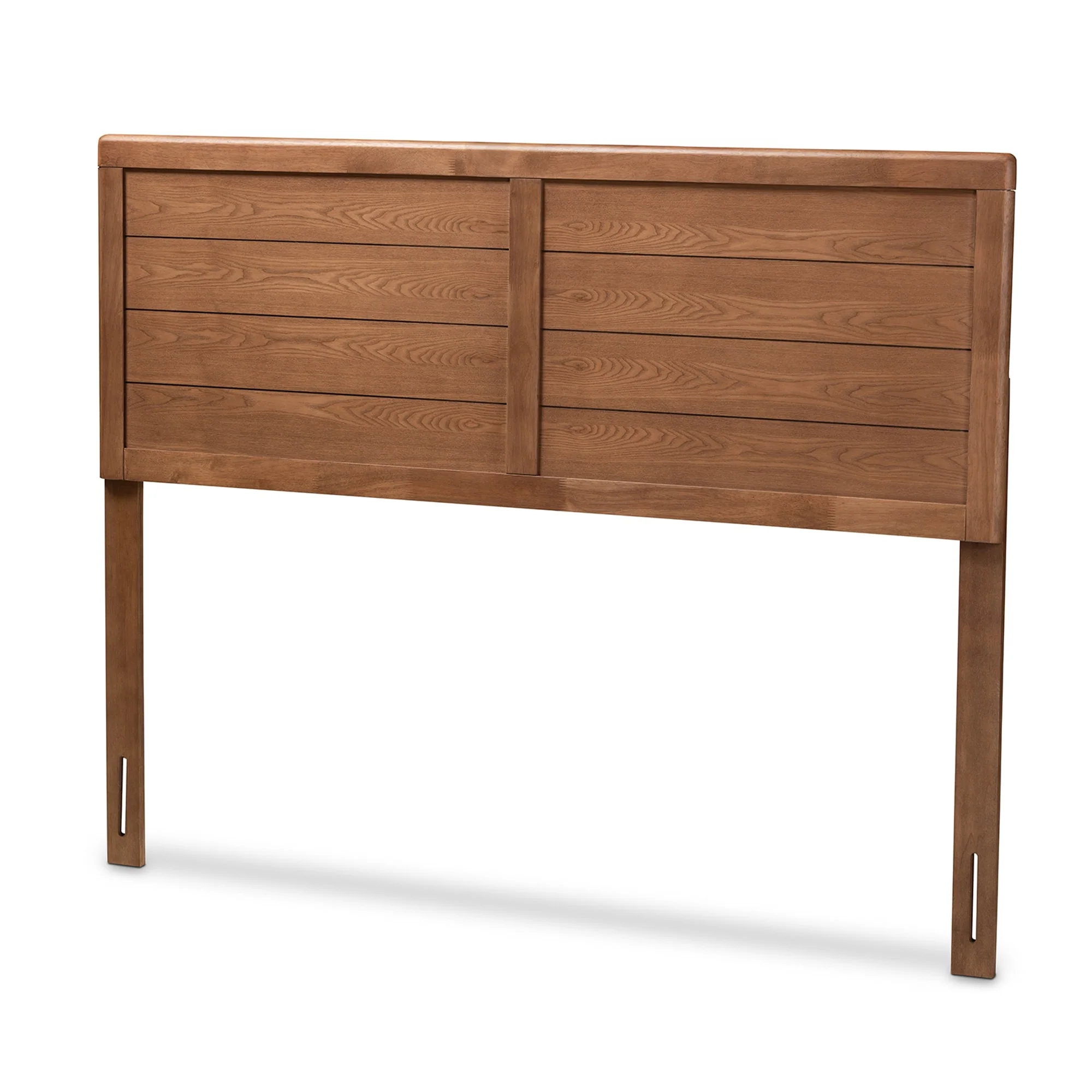 Carson Carrington Ulvsta Walnut Mid-century Wood Headboard