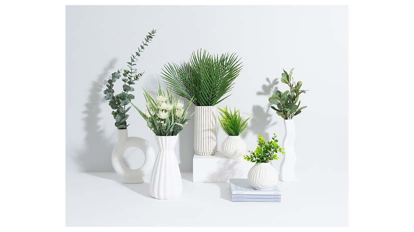 Wazon ceramiczny Toscania 24,5 cm biały