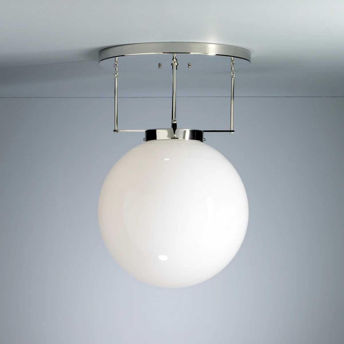 Tecnolumen - DMB26 Deckenleuchte Ø 25 cm, Nickel