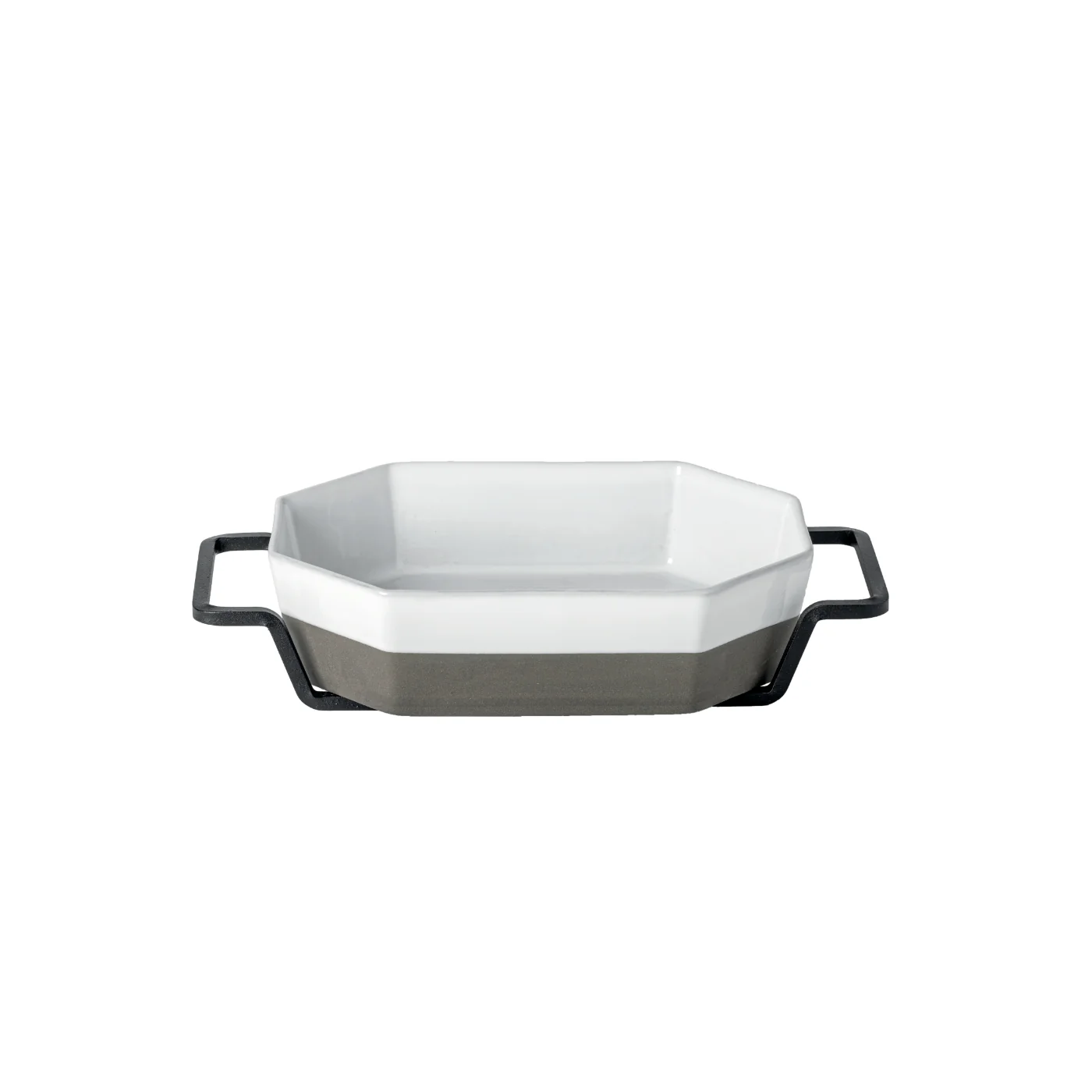 Octagonal Baker with Metallic Holder Plano