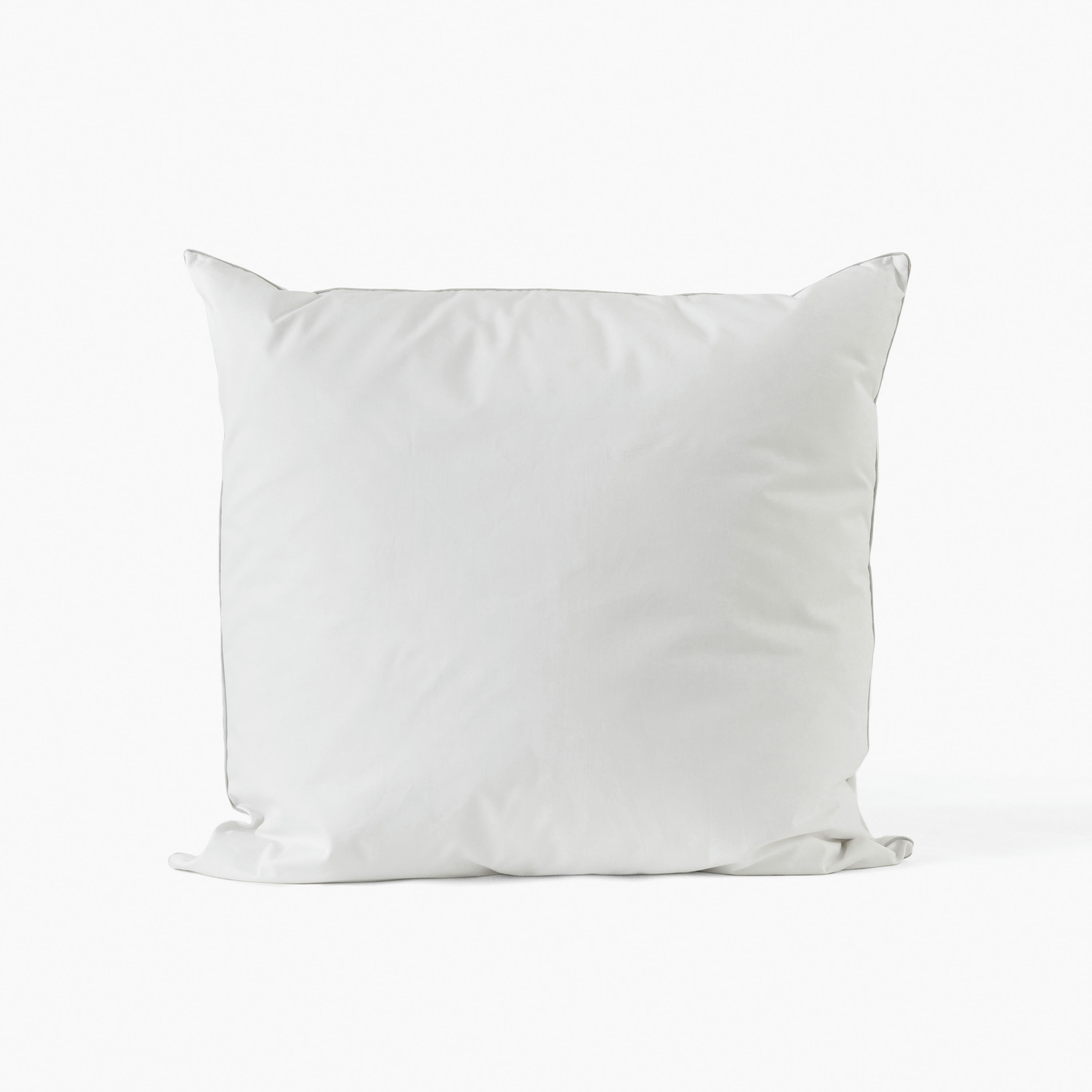 NEIGE - Oreiller carré moelleux duvet de canard blanc 64 x 64 cm