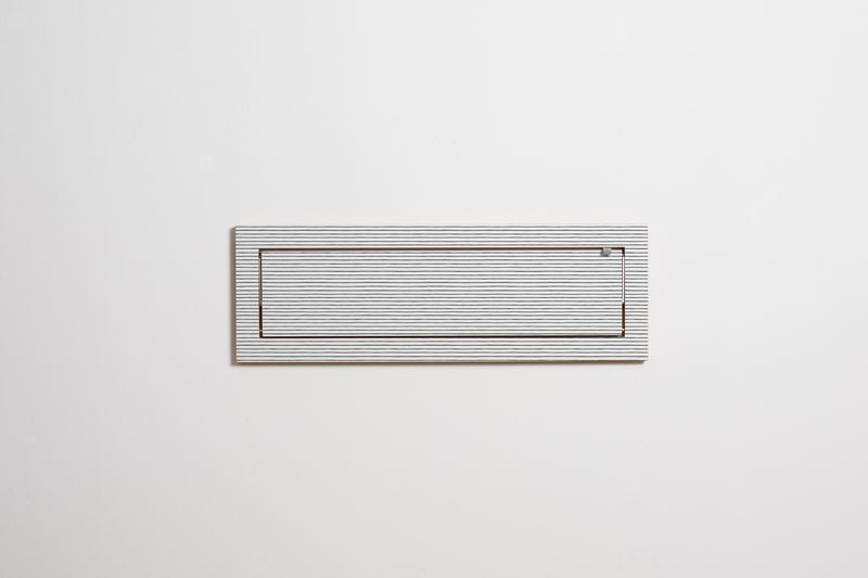 Fläpps plank 80x27-1 - Watercolor Stripes door Kind of Style