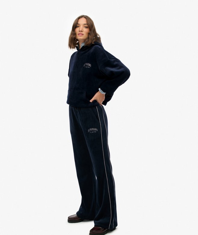 Country Club Velour Straight Joggers