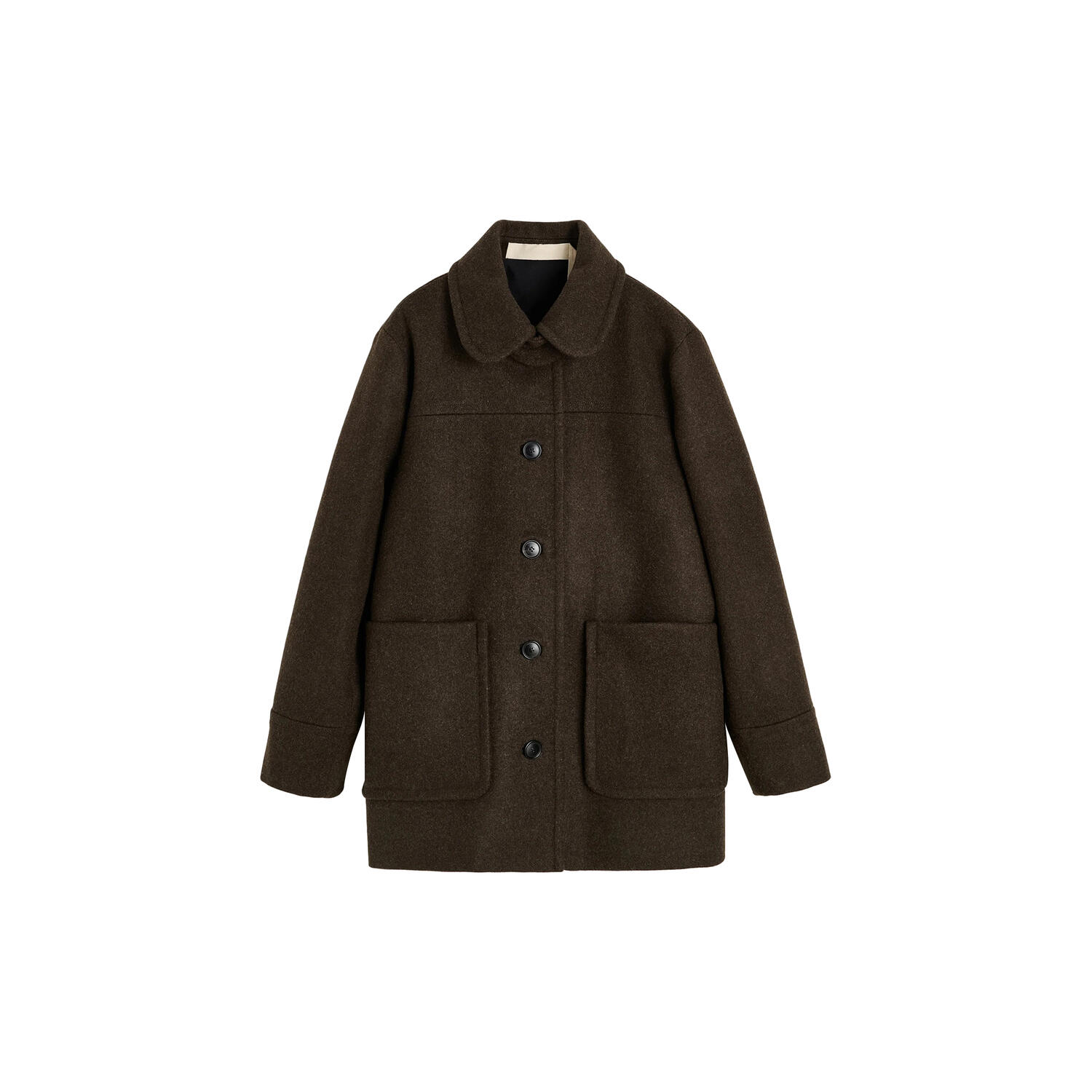 Jamie Jacket Loden, pure dark brown