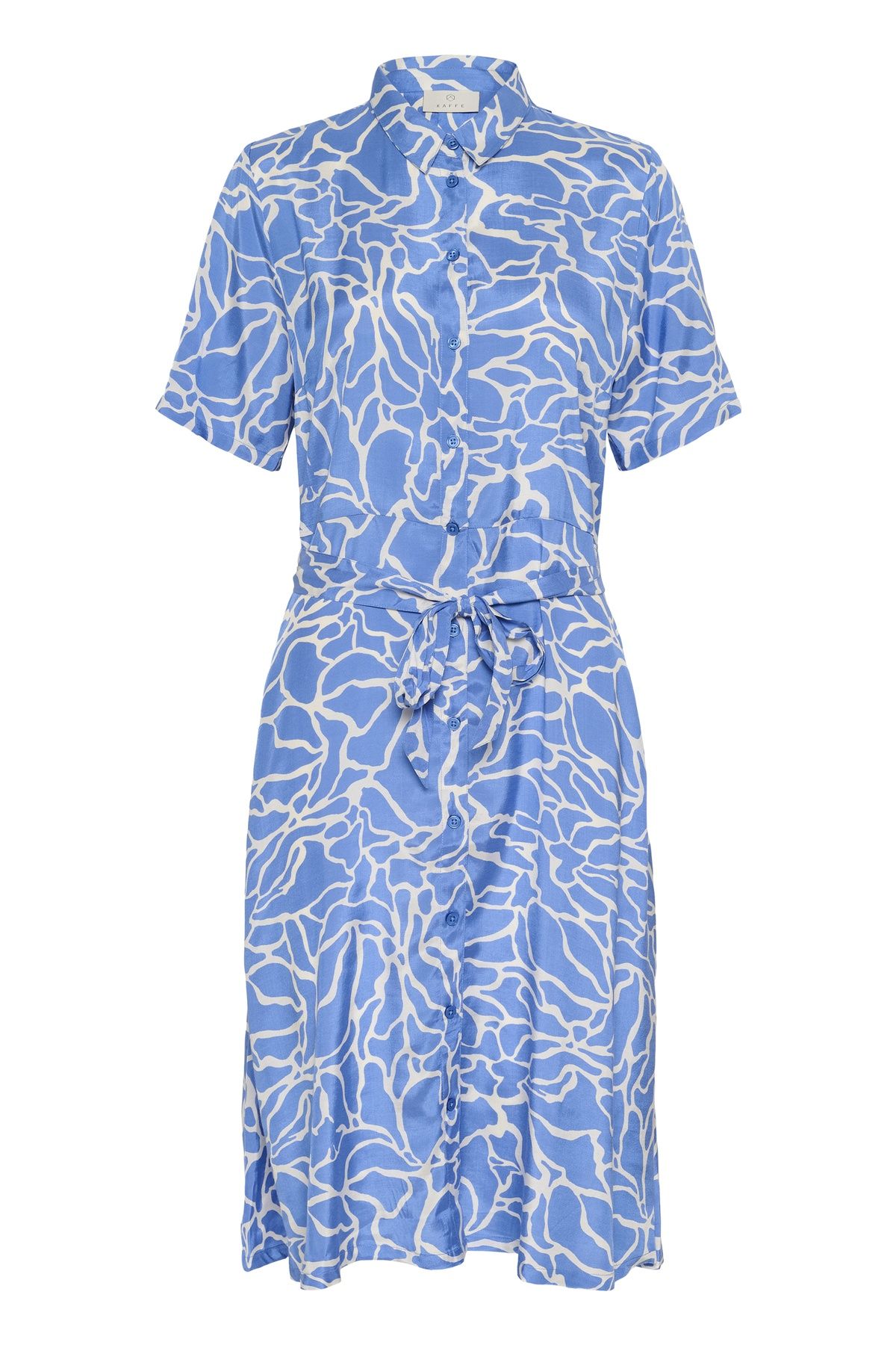 Kaffe KAemine Short Sleeve Printed Dress