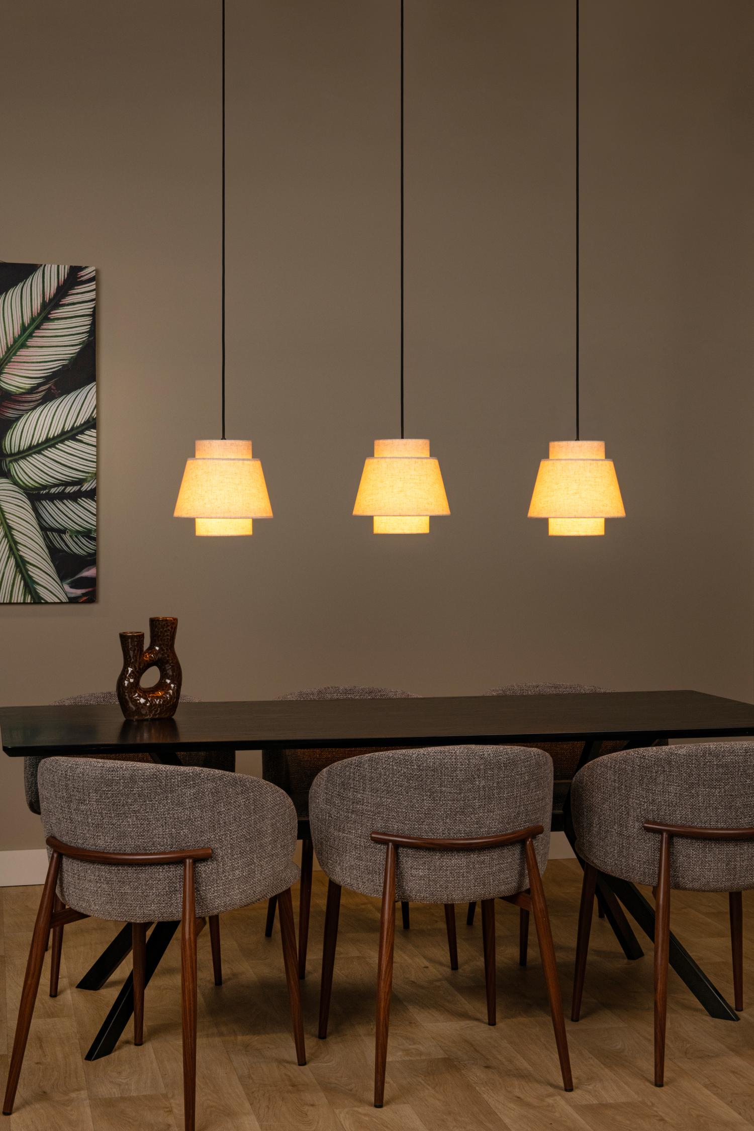 Lucide hanglamp TRIBUTE - 3xE27 - Beige