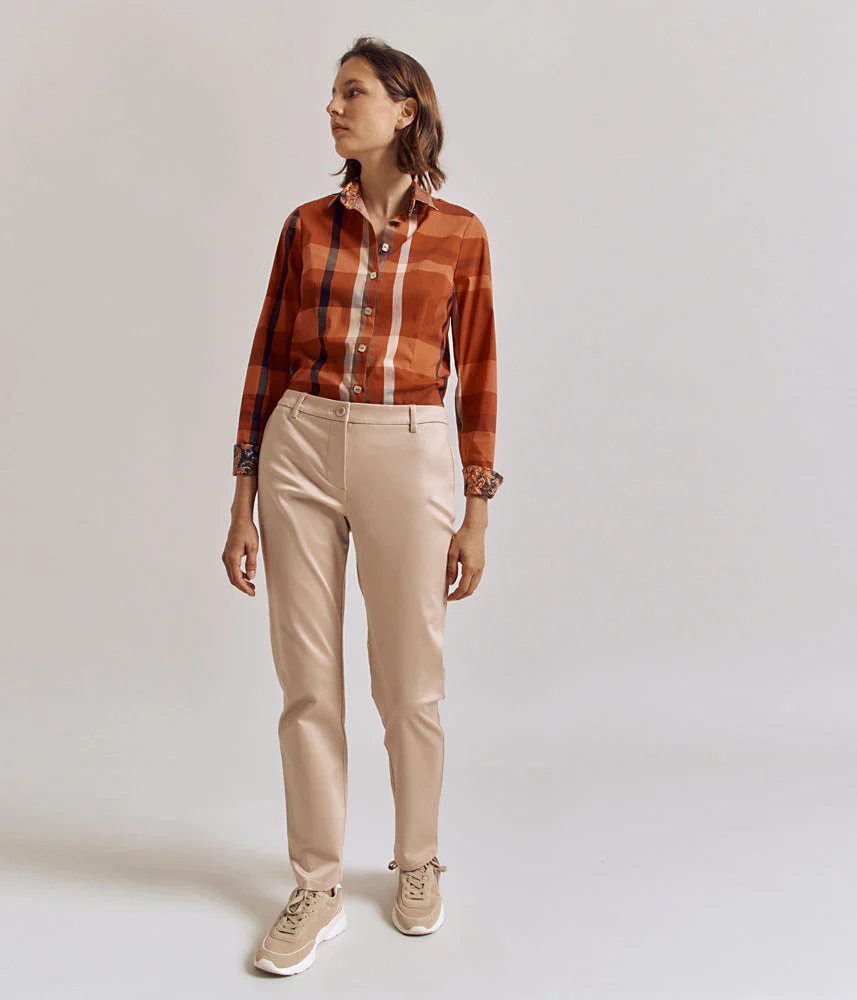 Chino en coton POLLUX/82039/014