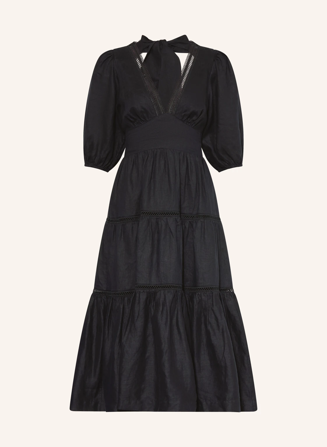 heidi klein Strandkleid METEORA aus Leinen mit Cut-out