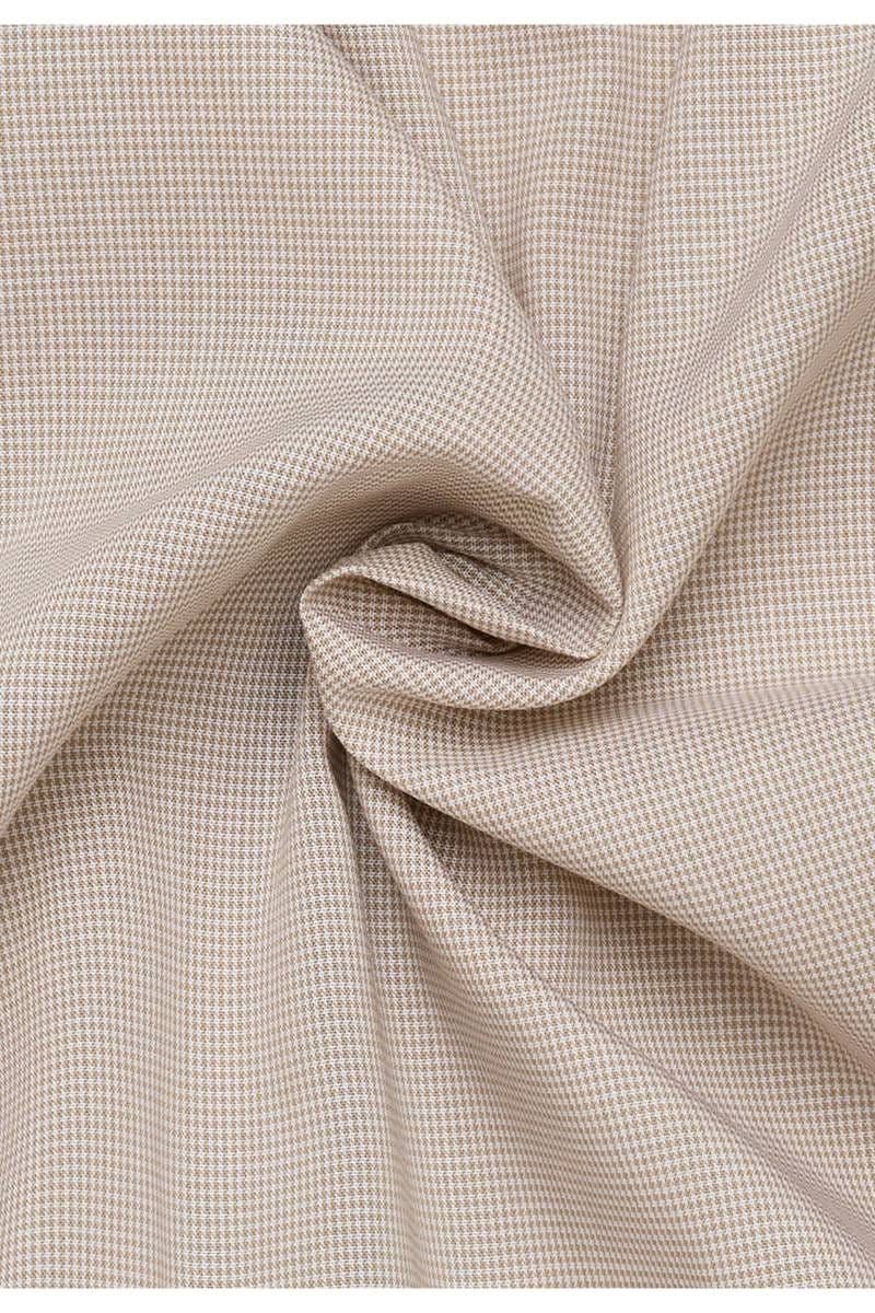 ETERNA Slim Fit Tencel Hemd beige, Strukturiert