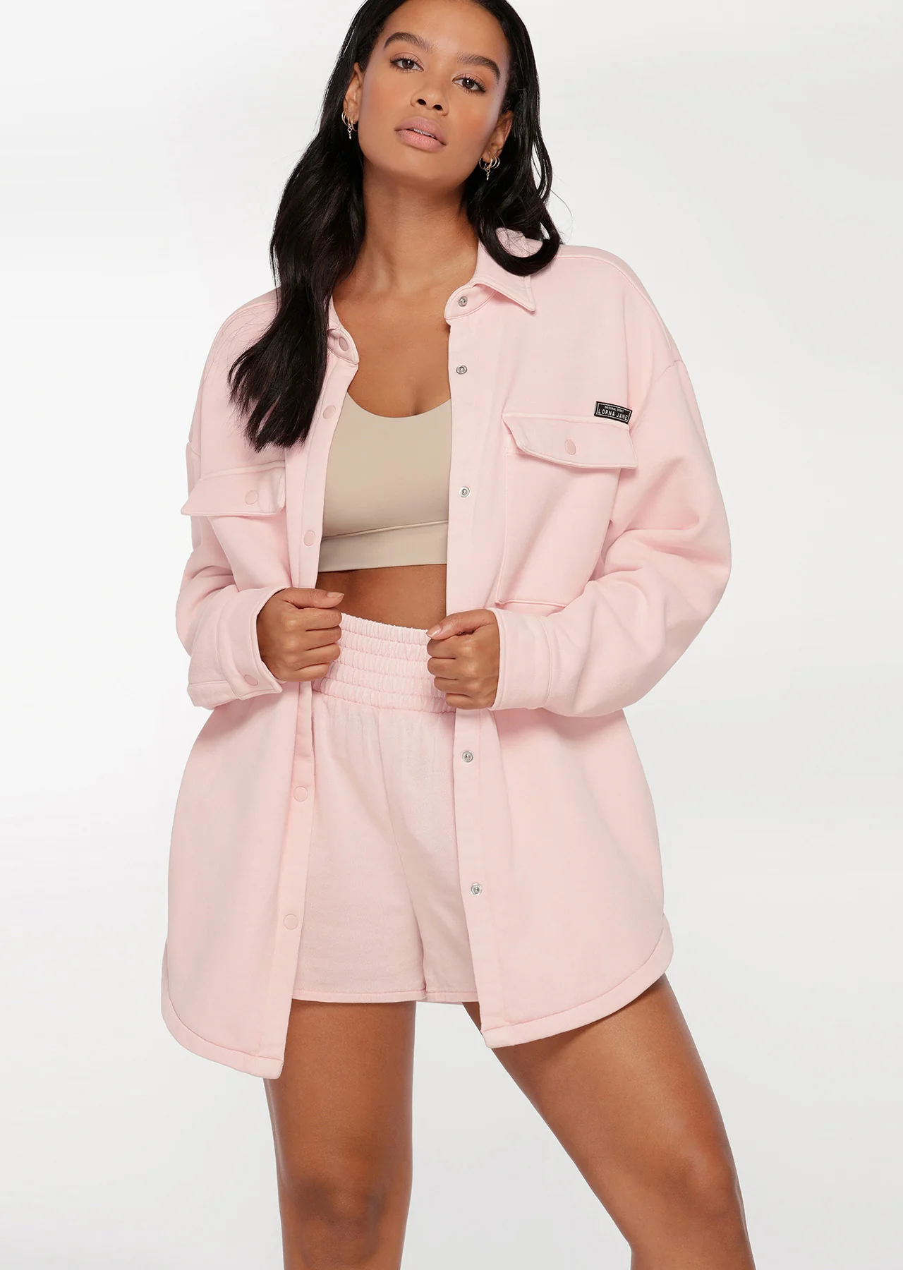 Washed Fleece Shacket