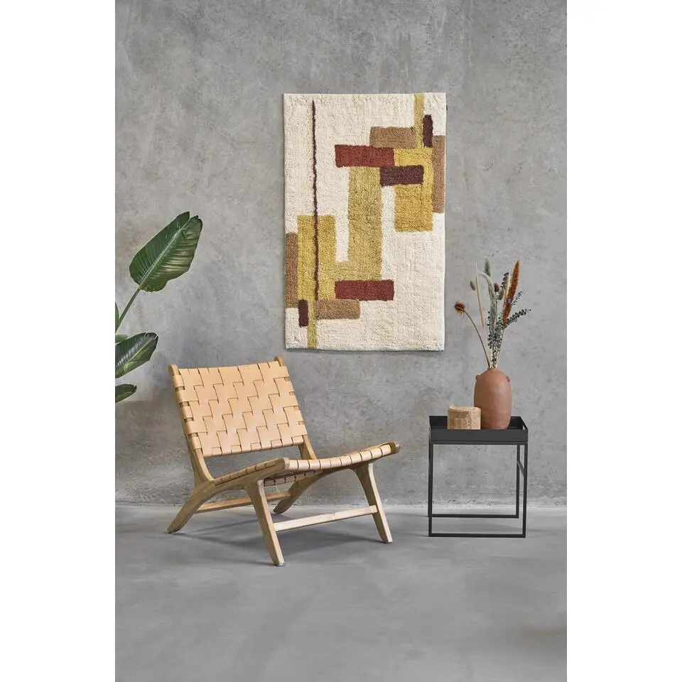 Villa Collection Svir Metalen Bijzettafel - Zwart