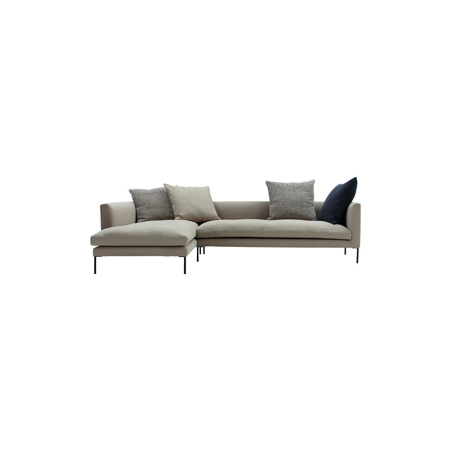 Blade sofa med højrevendt chaiselong, cala 06