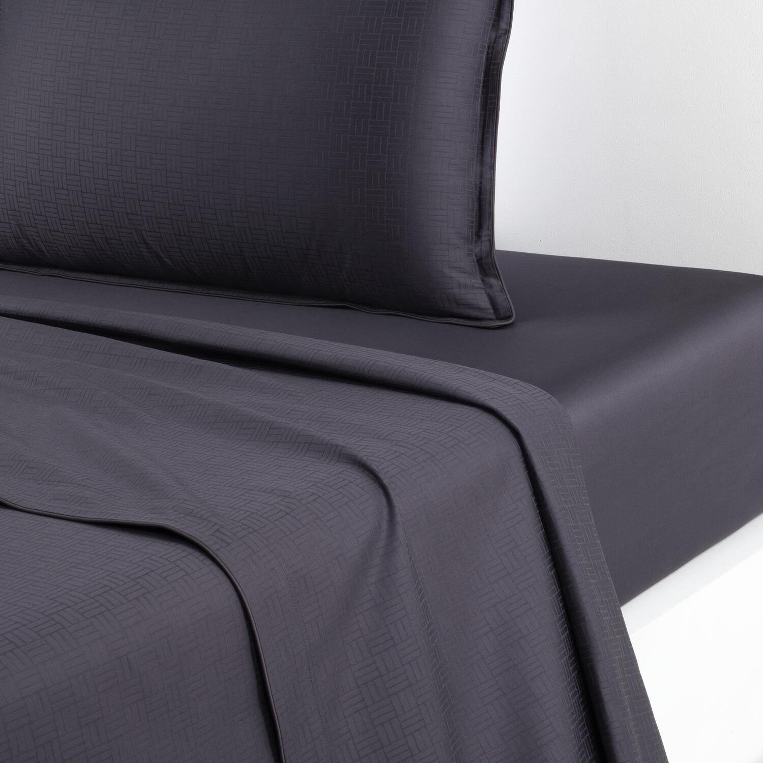 Lattice fladt lagen, carbon