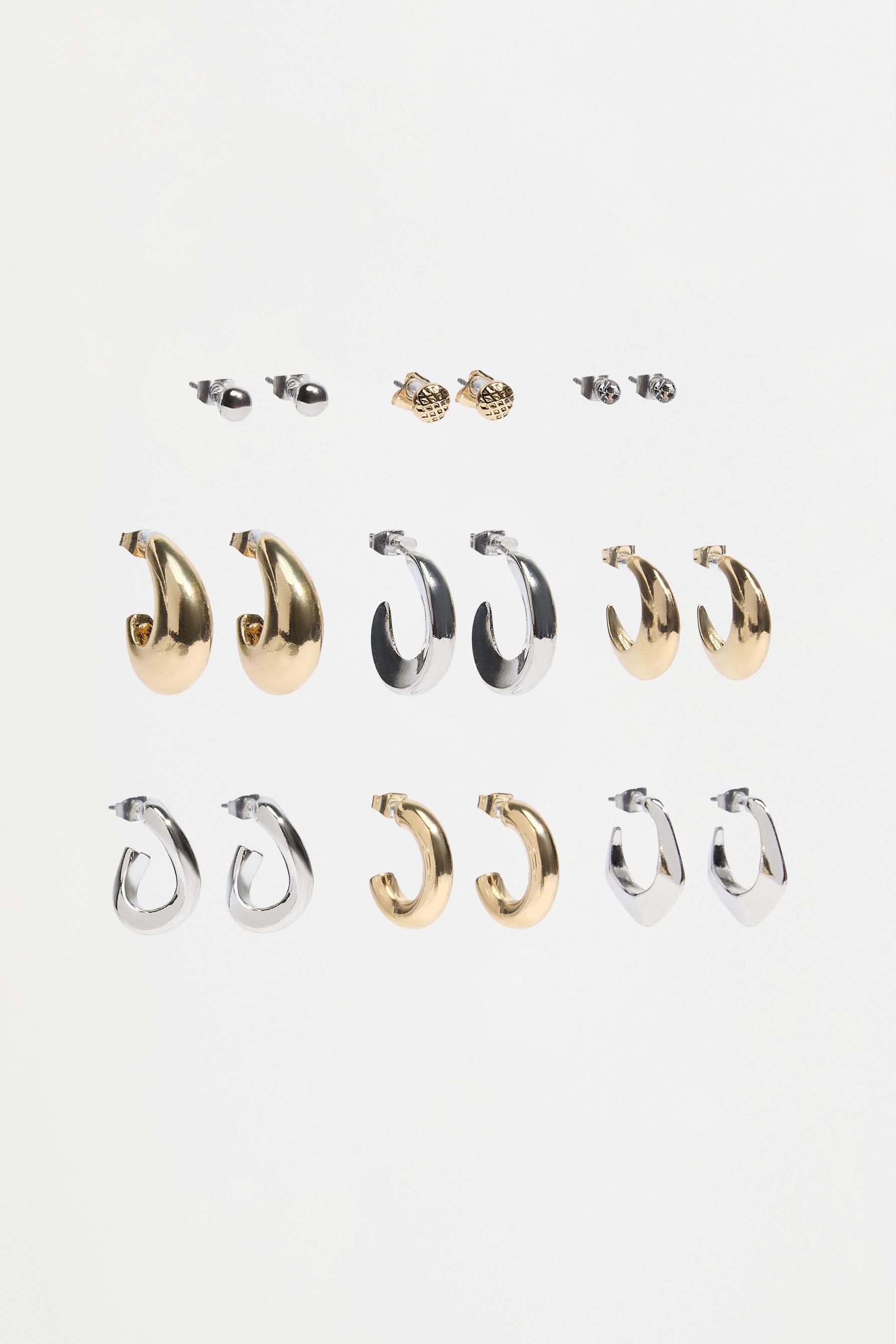 Pendientes combinados (Pack 9)