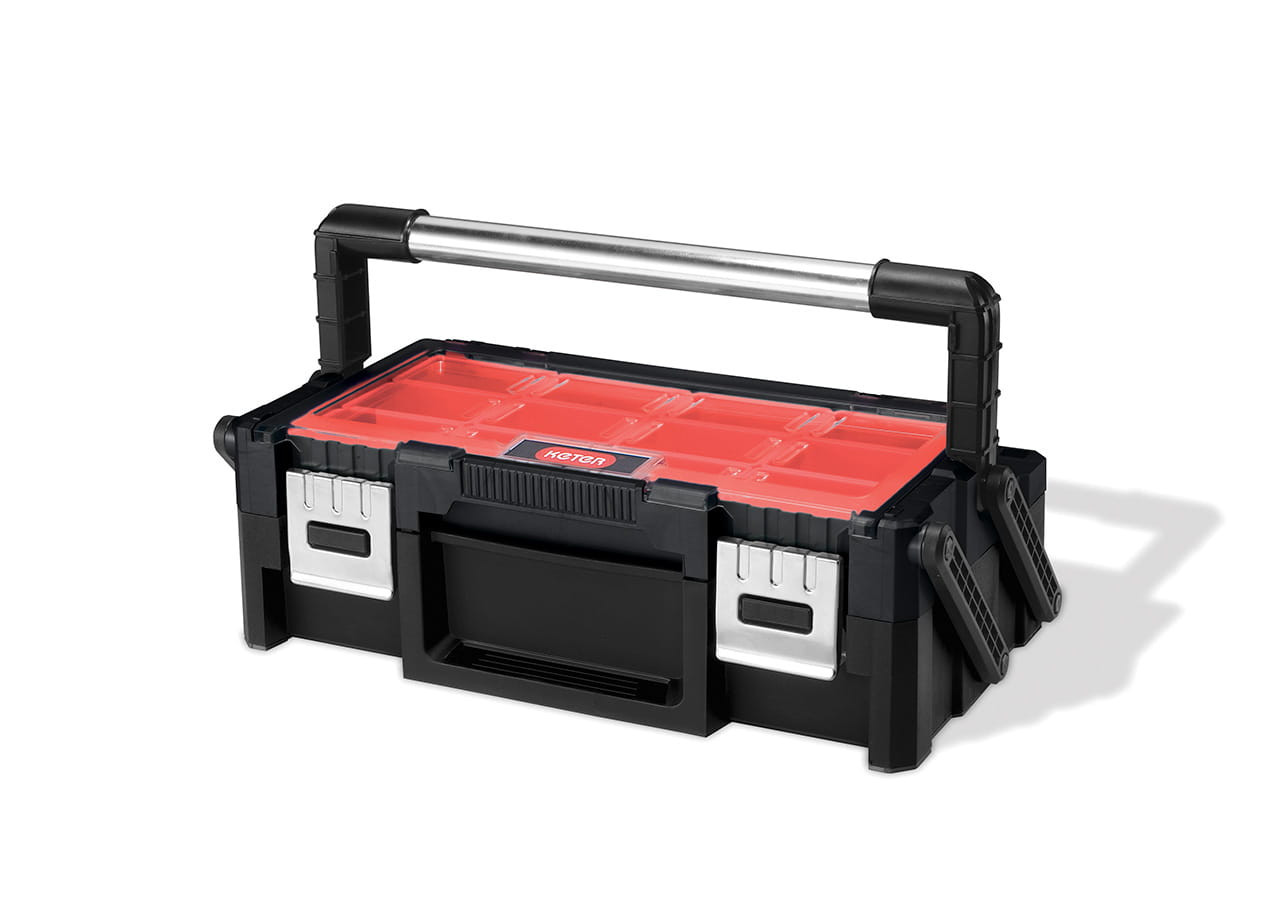 Skrzynka narzędziowa 18" z 18 przegródkami Cantilever