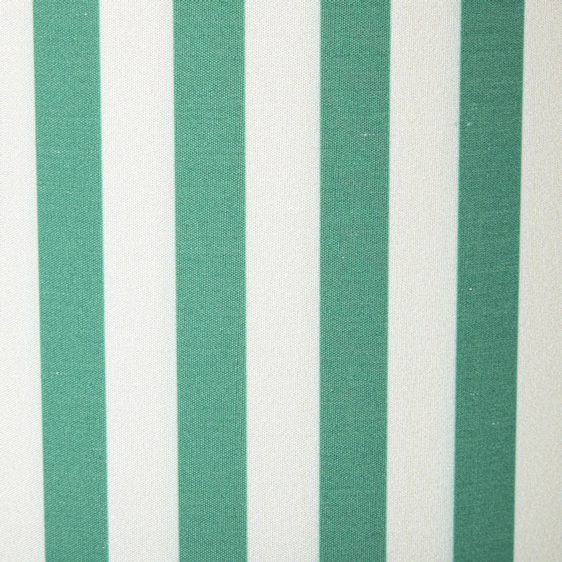 Lampenkap streep - groen/wit - &Oslash;24.5x17.5 cm