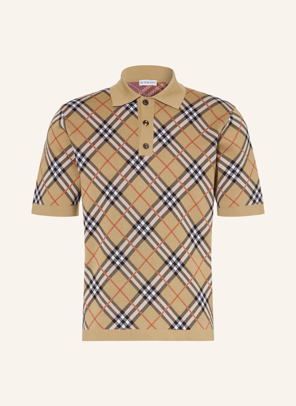 BURBERRY Strick-Poloshirt MARLOW