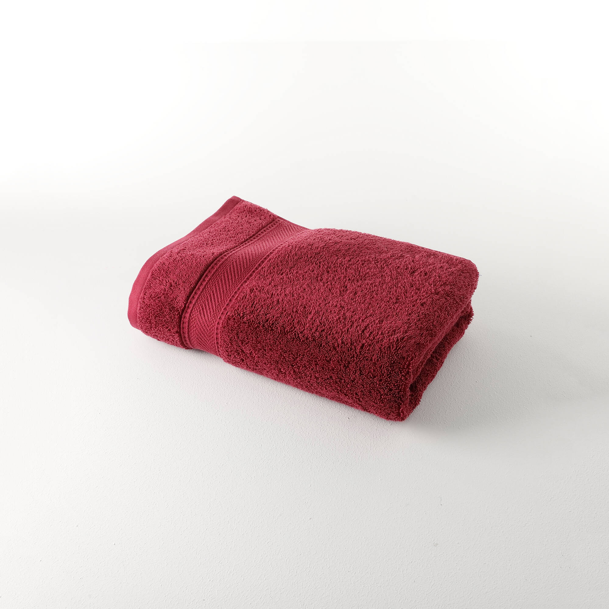 Collection serviettes de bain unies 540g/m2 confort luxe