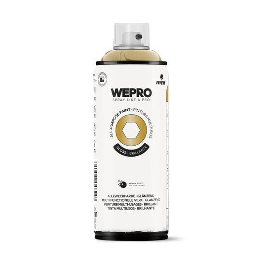 MTN WEPRO Gold Gloss All-Purpose Paint 400ml